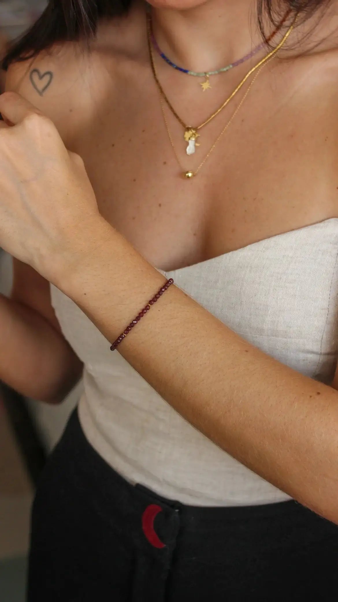 Pulseira Rodolita