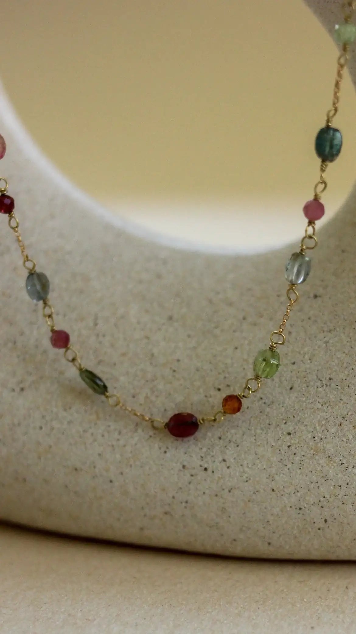 Colar Duda | Turmalinas Ouro 18k