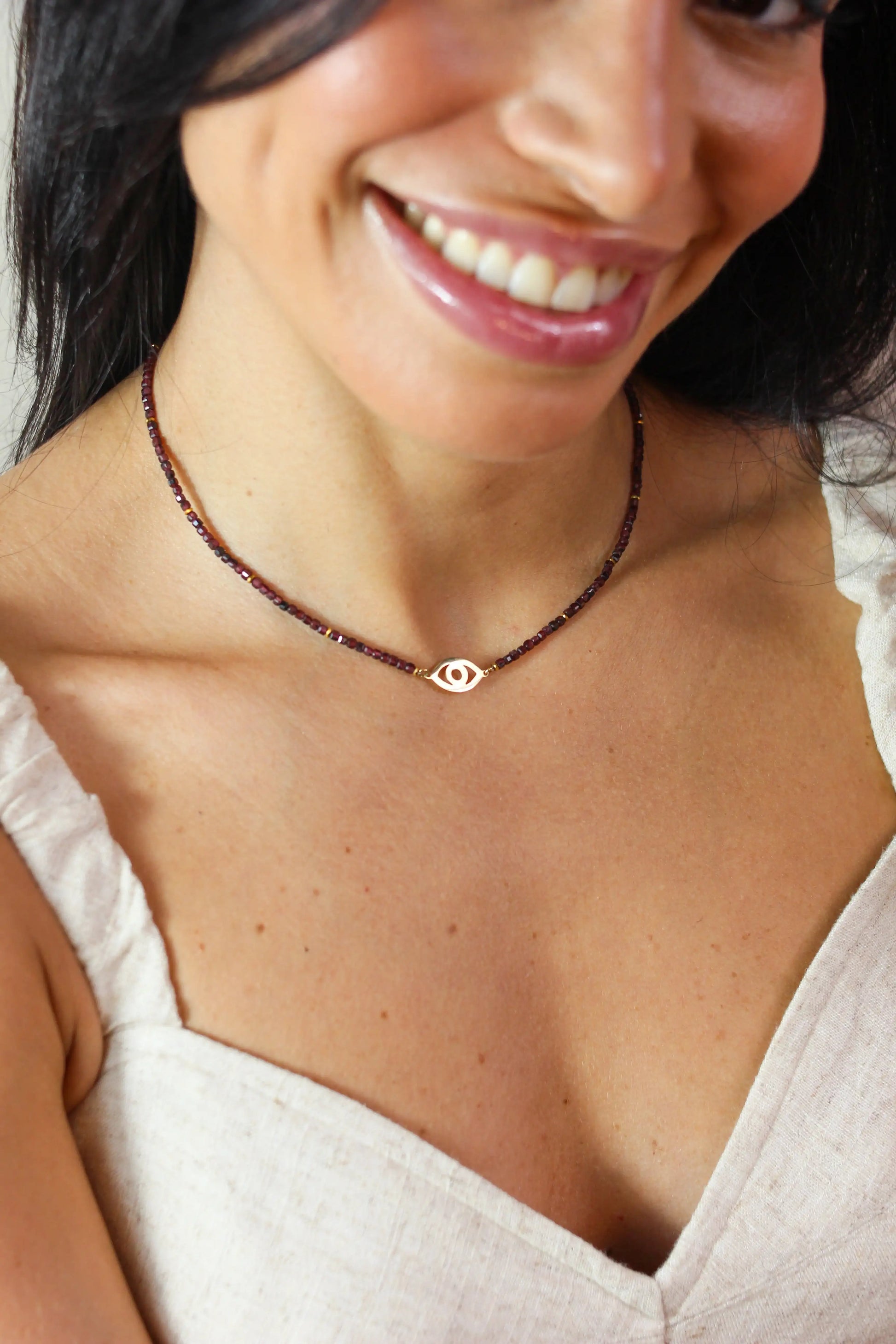 Colar Terceiro Olho | linha Ouro 18k