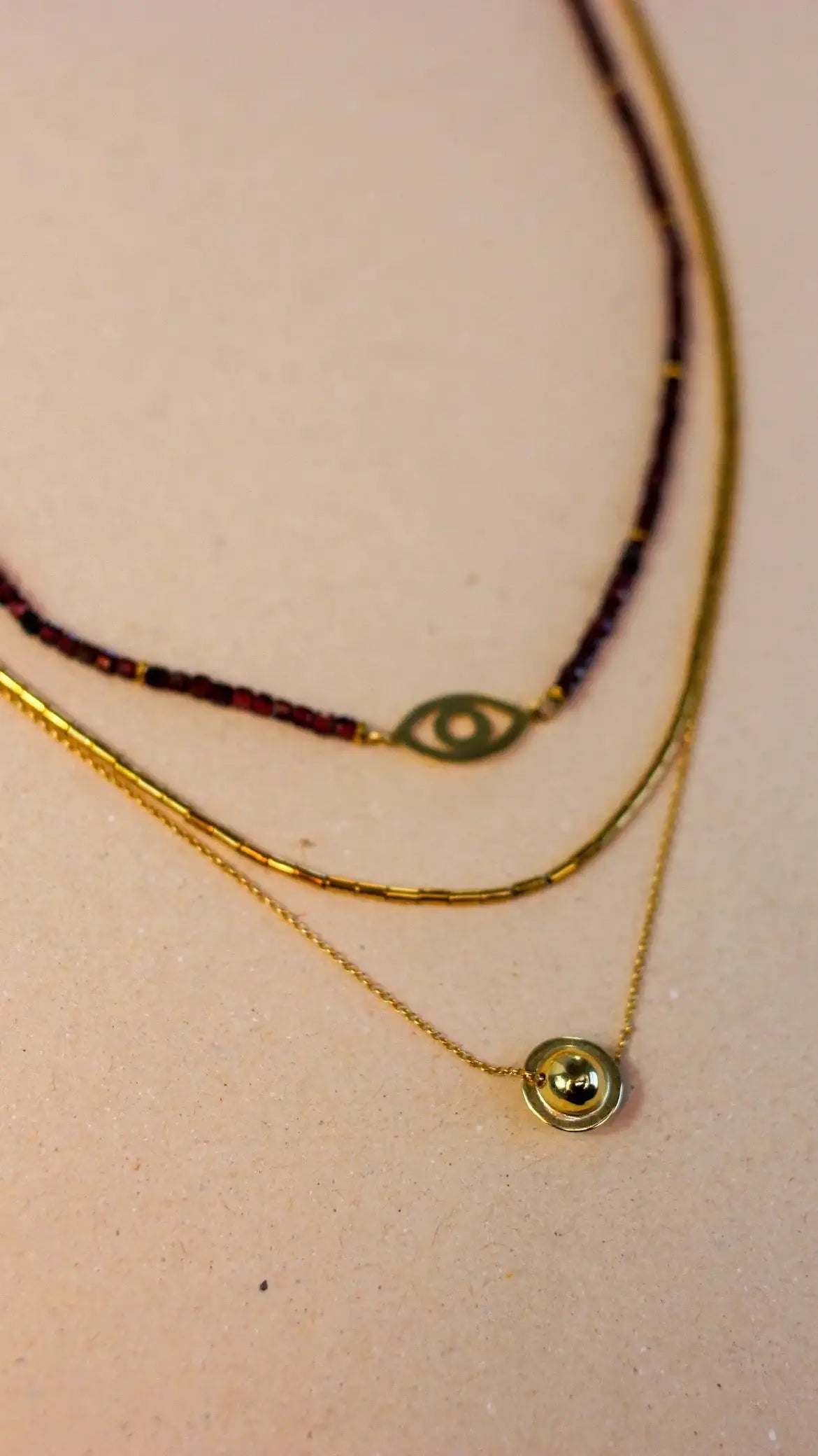 Colar Terceiro Olho | linha Ouro 18k