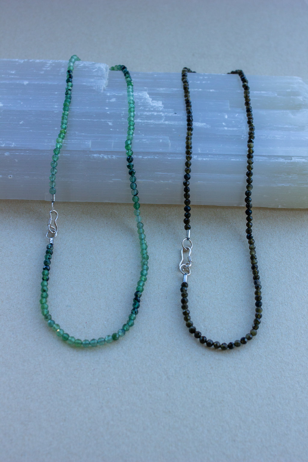 Colar em Obsidiana | Linha Prata