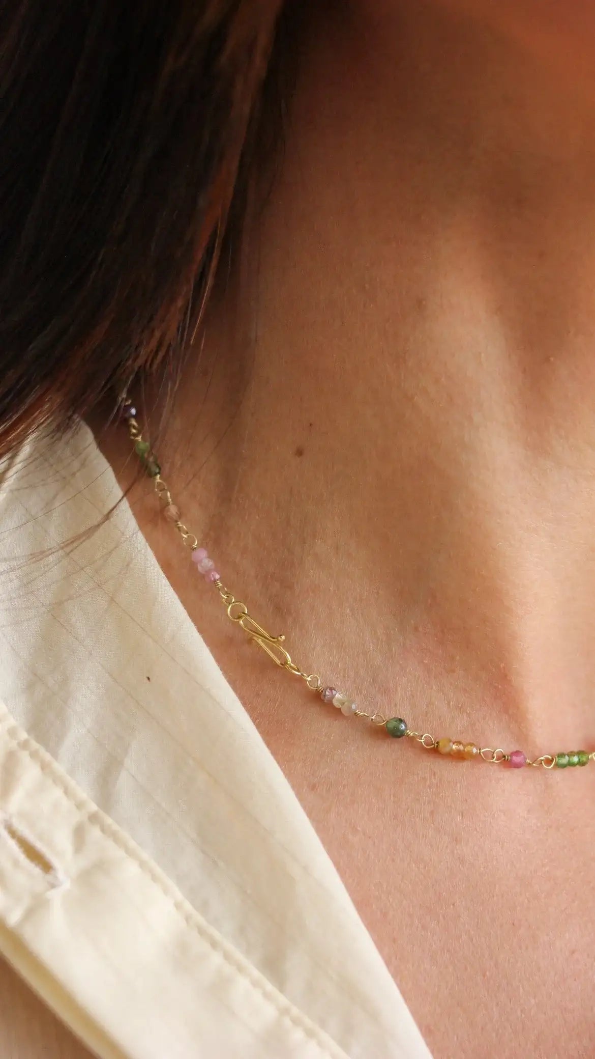 Colar Poesia em Ouro 18k