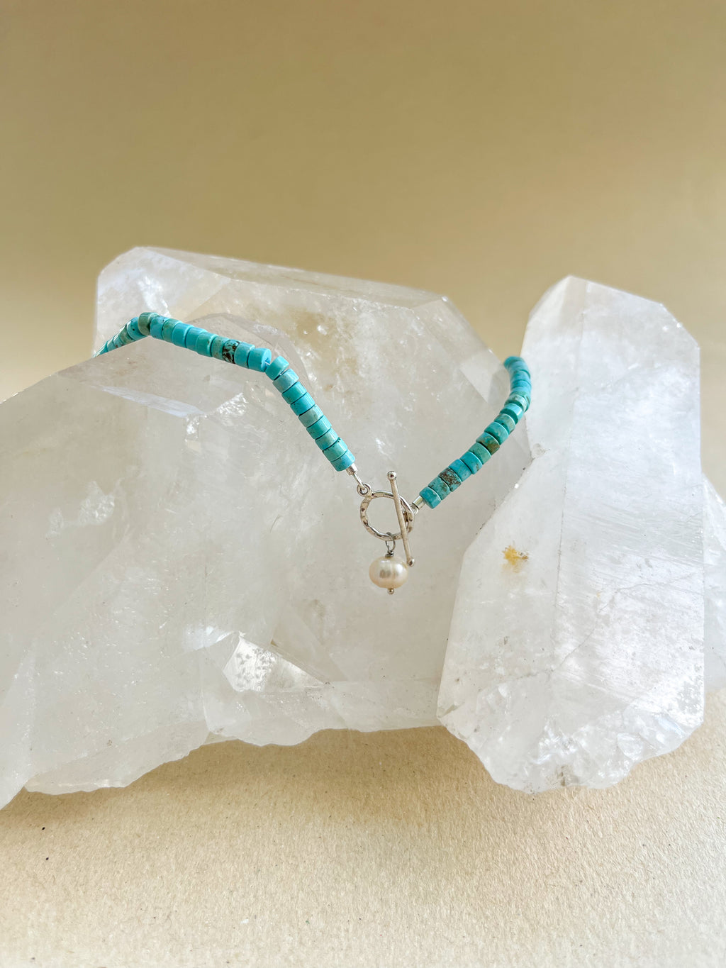 Colar Tulum | em Howlita | Prata 950