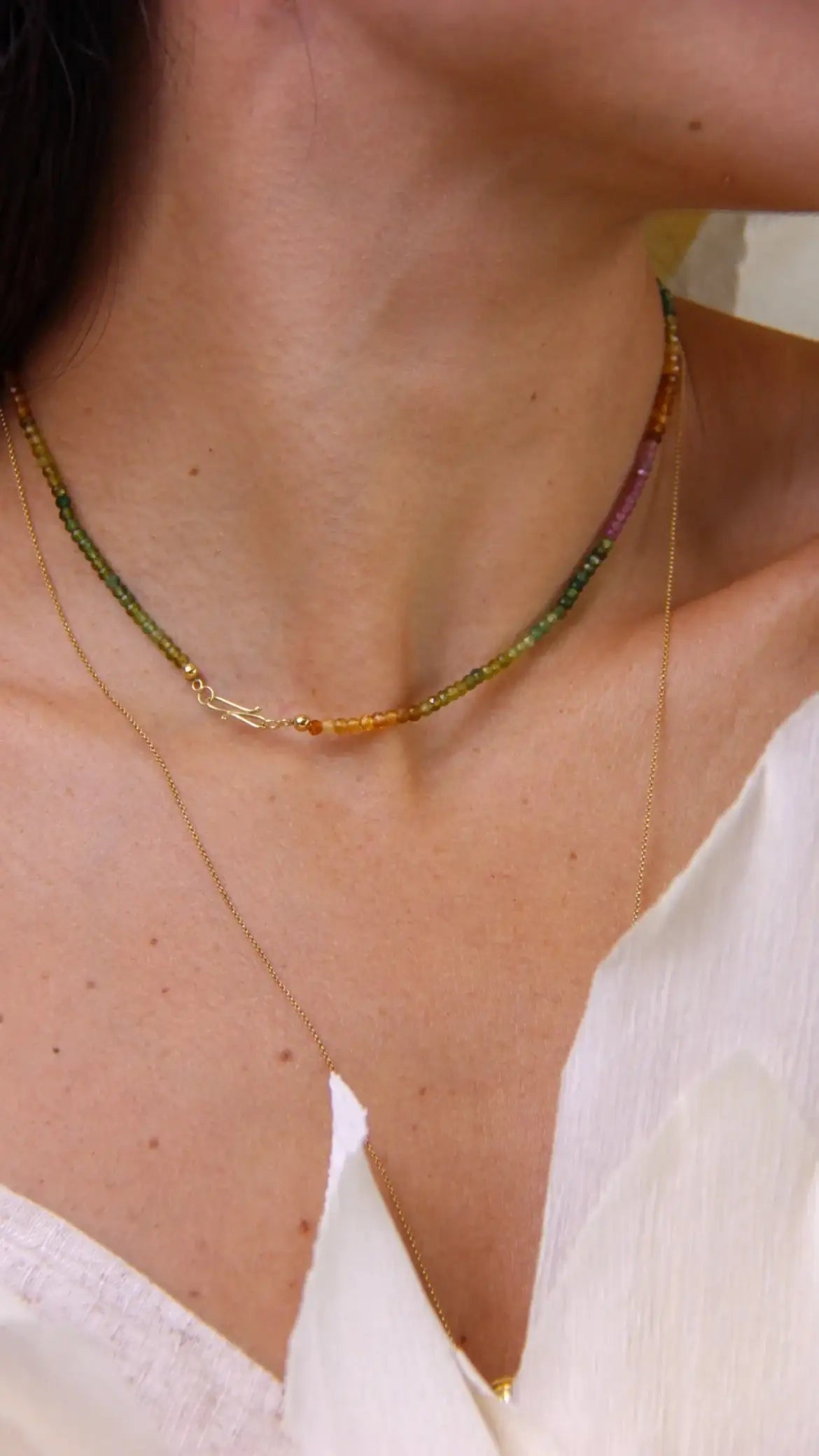 Colar Tarsila | linha ouro 18k