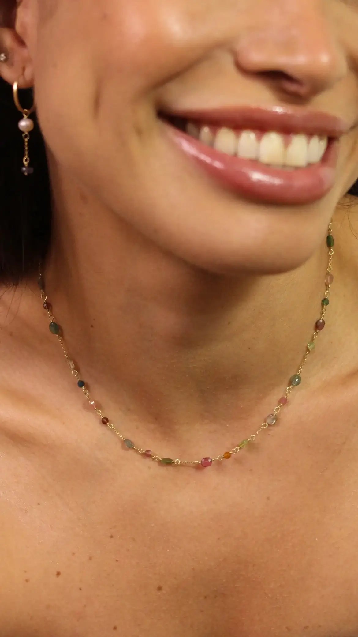 Colar Duda | Turmalinas Ouro 18k