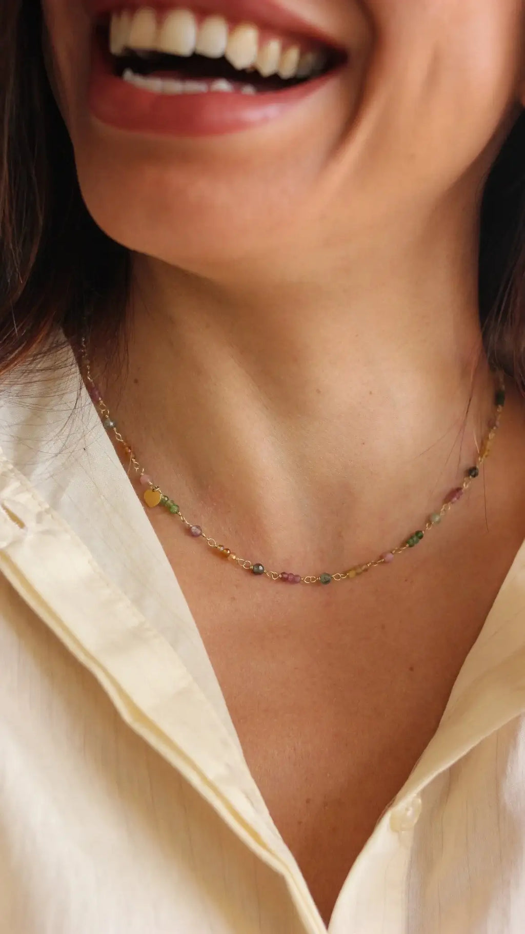 Colar Poesia em Ouro 18k