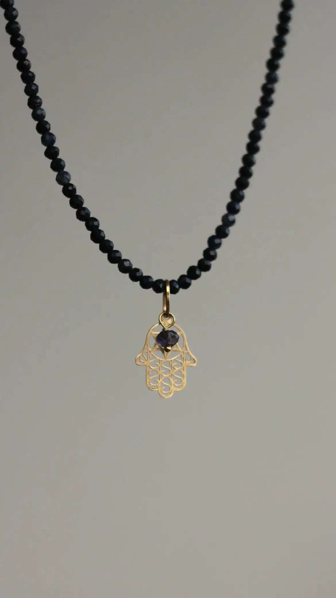 Pingente Patuá | Mão Fátima | Ouro 18k