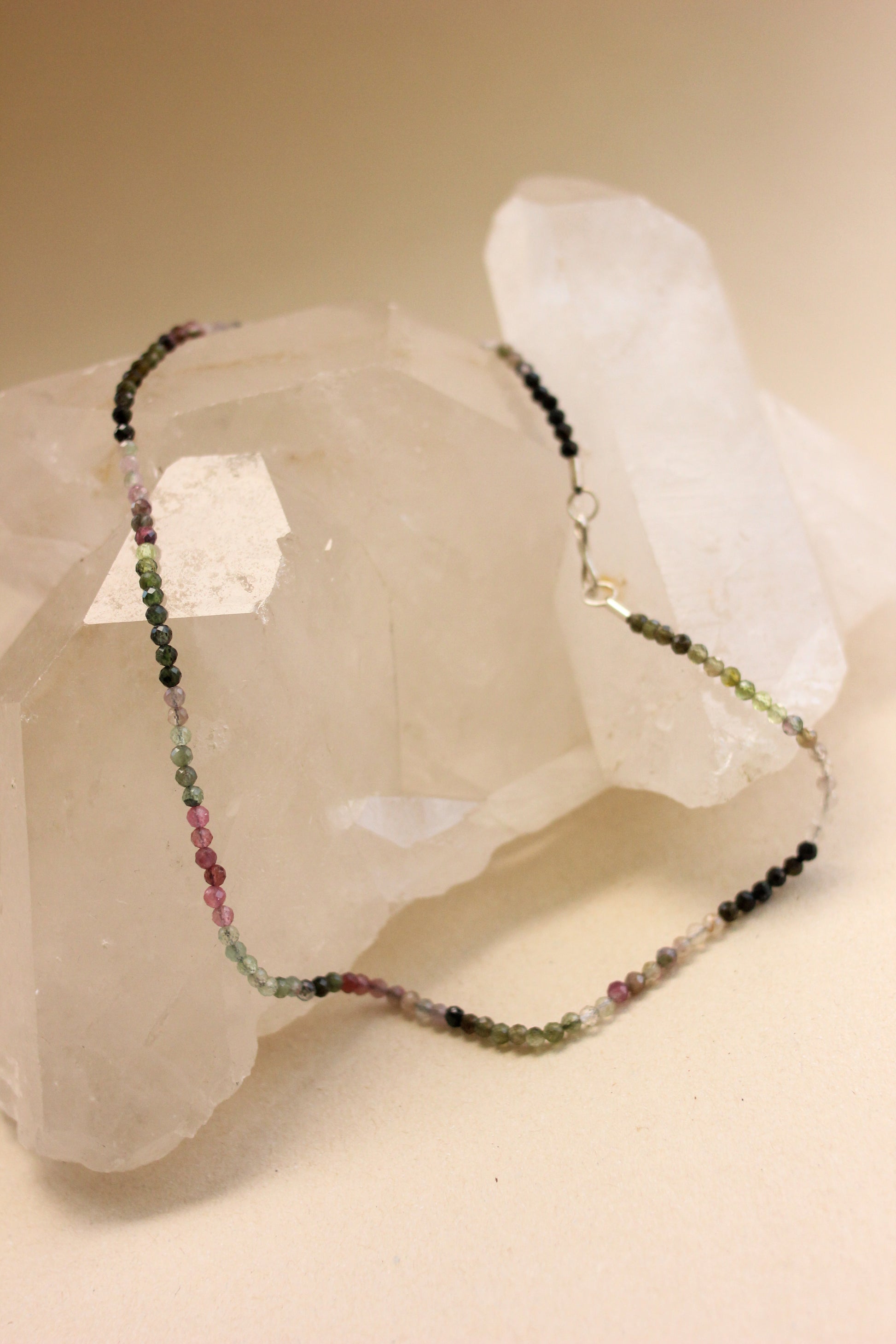 Colar Cleo | Turmalinas | Linha Prata