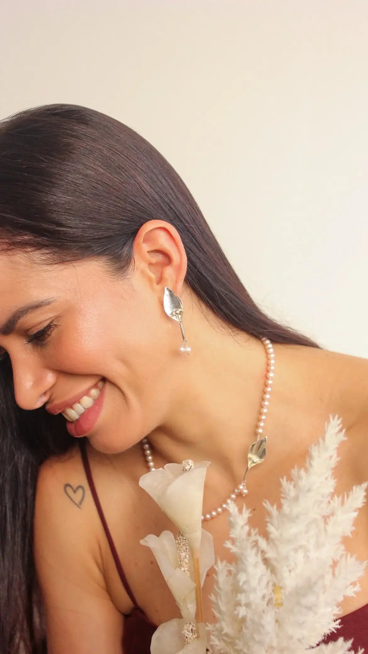 Brinco Calla Lily | Linha Prata
