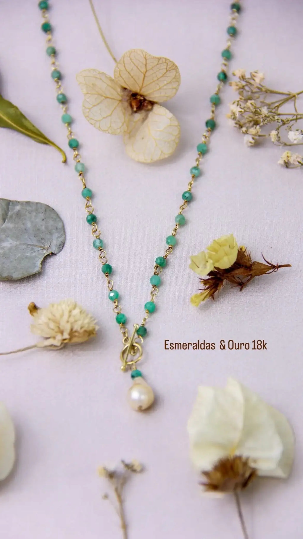 Colar Natureza Elementar | Ouro 18k