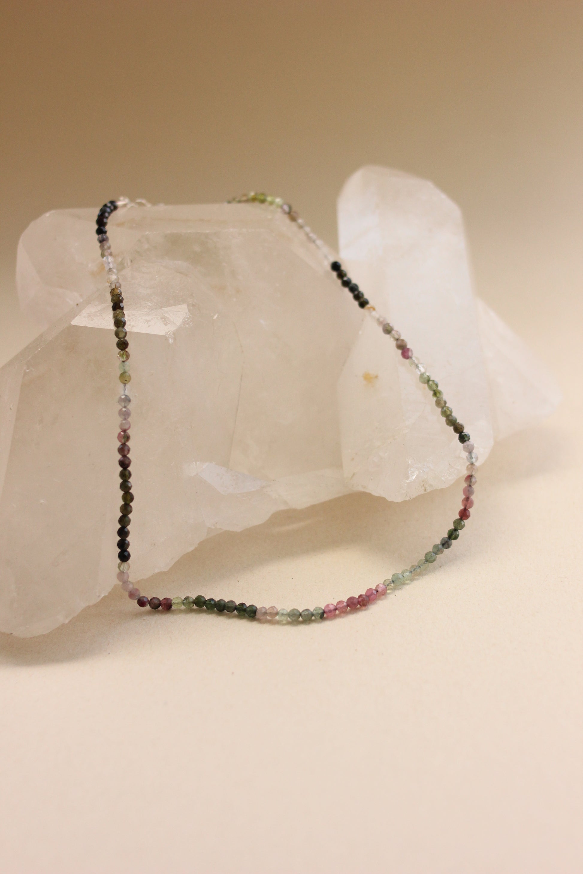 Colar Cleo | Turmalinas | Linha Prata