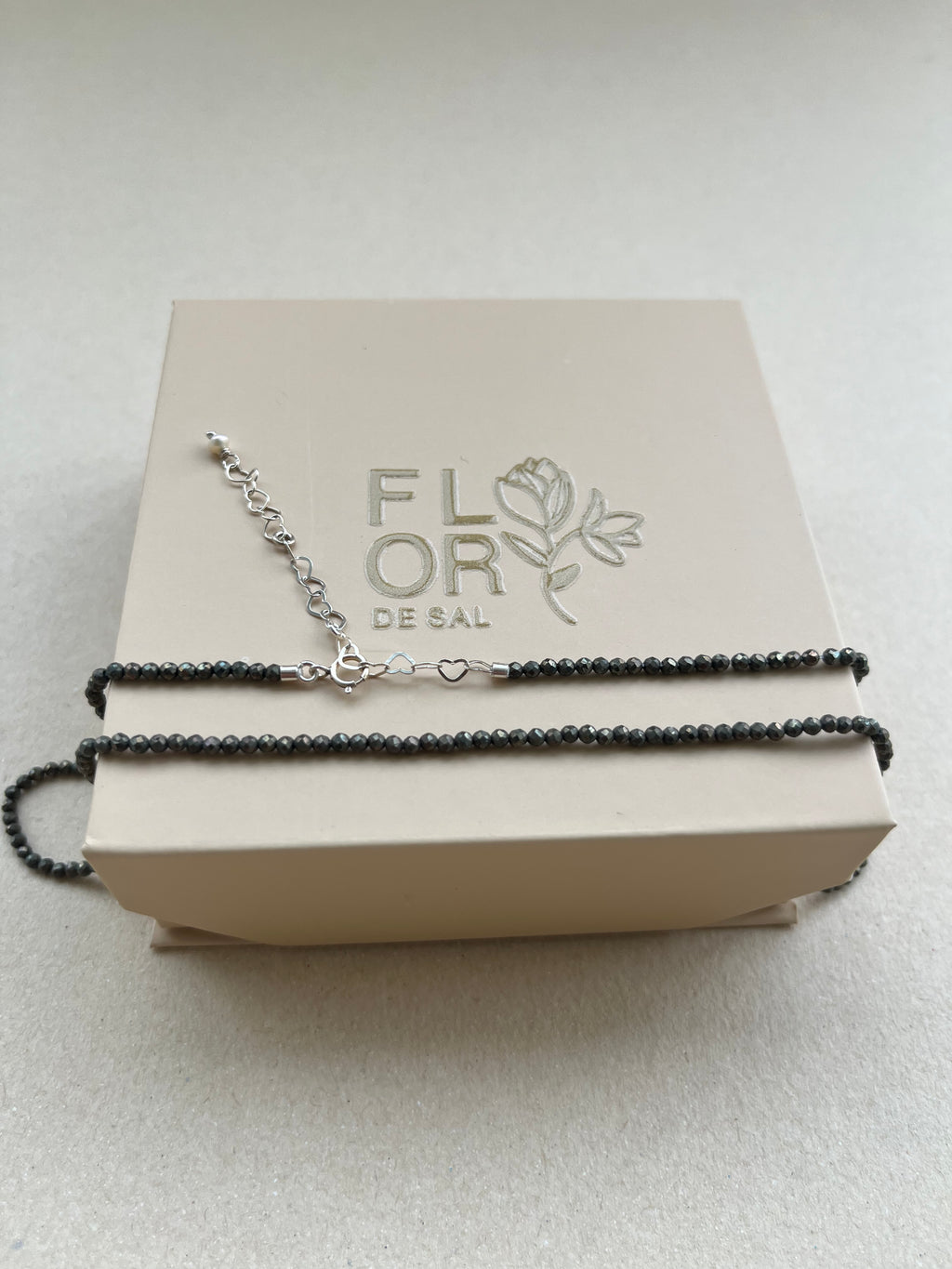 Colar Pirita | acabamento em Prata