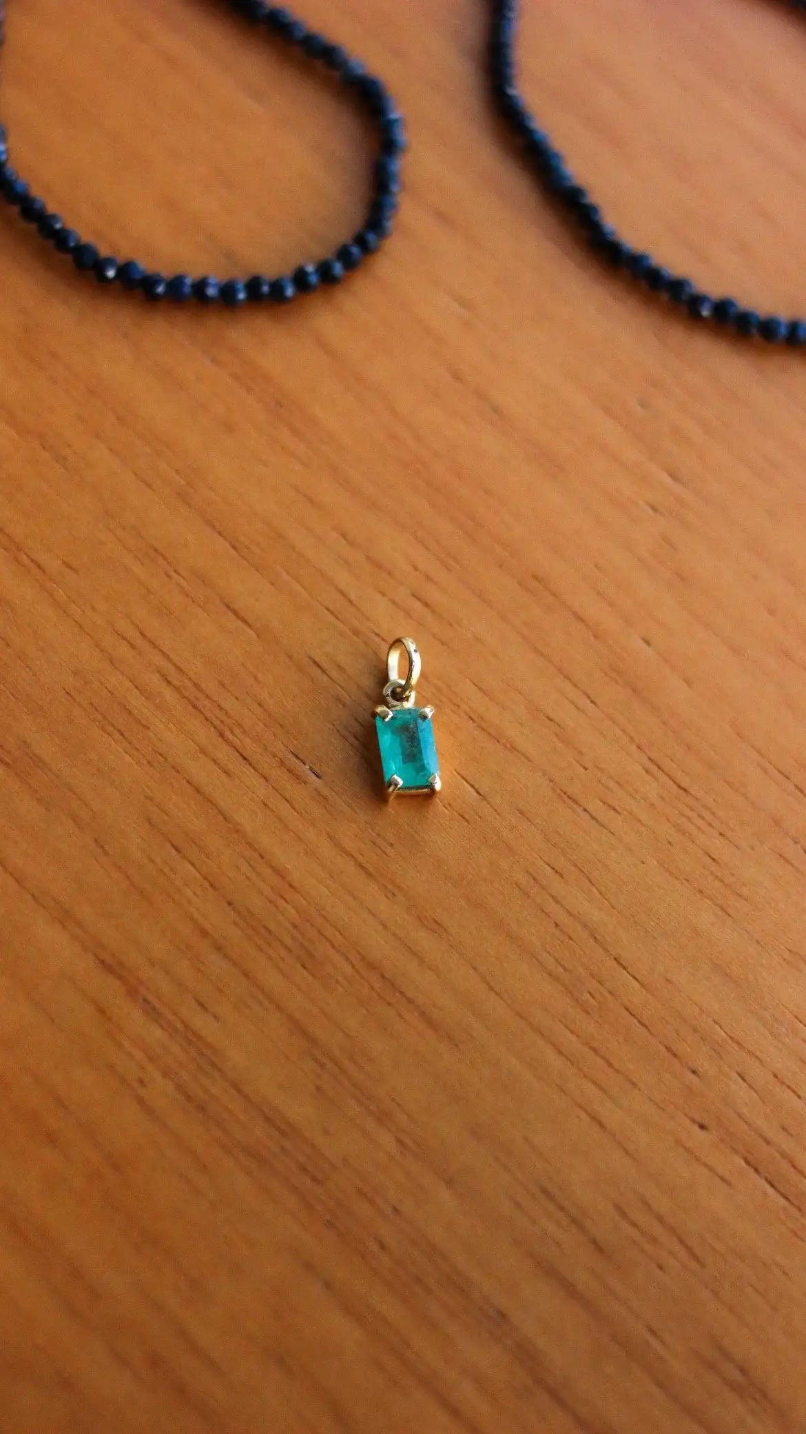 Pingente Esmeralda | Ouro 18k
