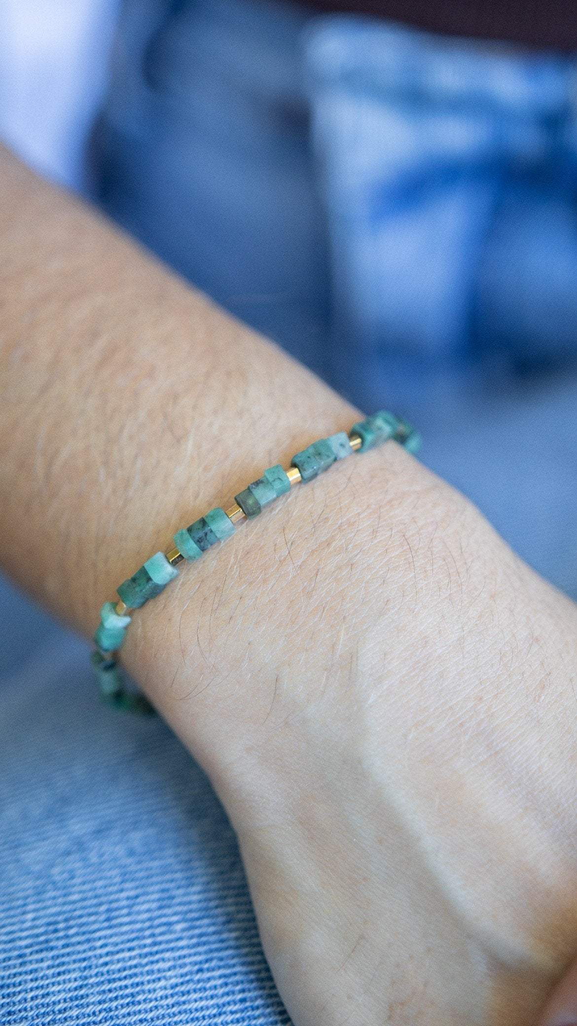 Pulseira Seiva | Esmeraldas | Ouro 18k