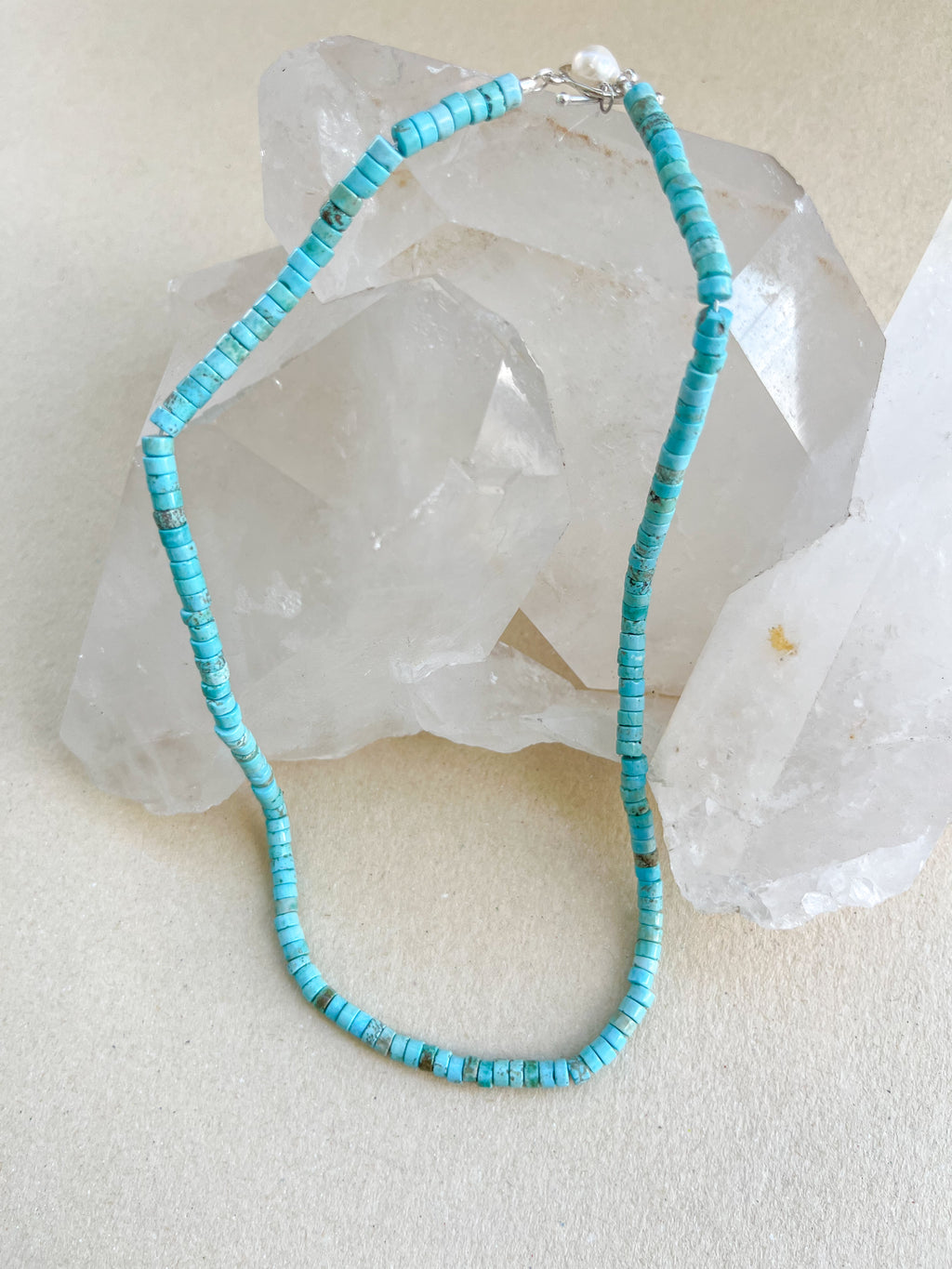 Colar Tulum | em Howlita | Prata 950