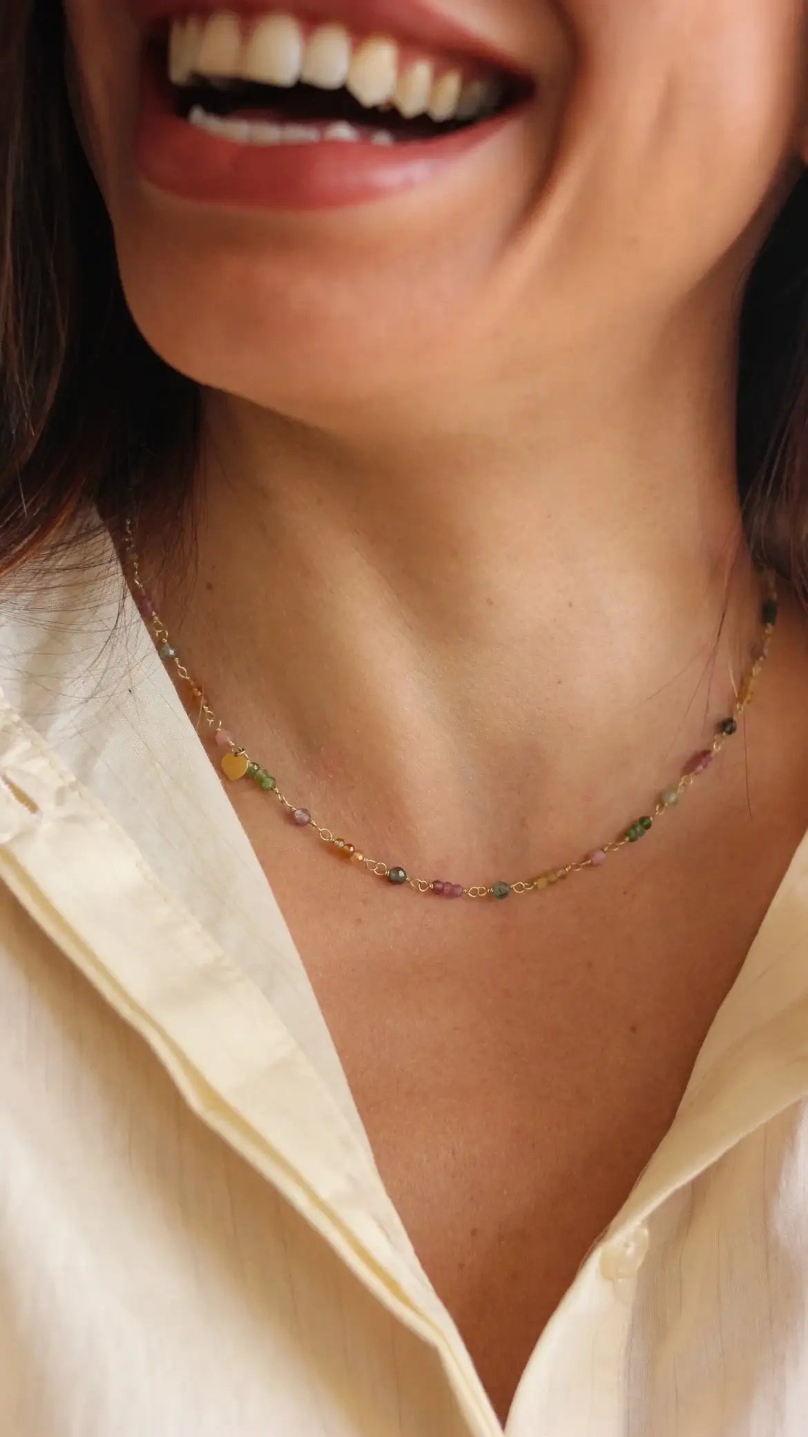 Colar Poesia em Ouro 18k