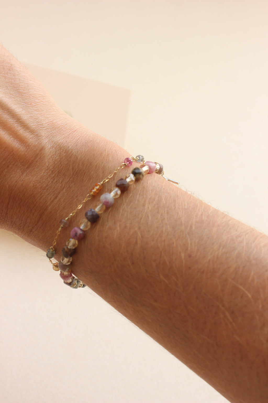 Pulseira Turmalina & Citrinos | Prata 950