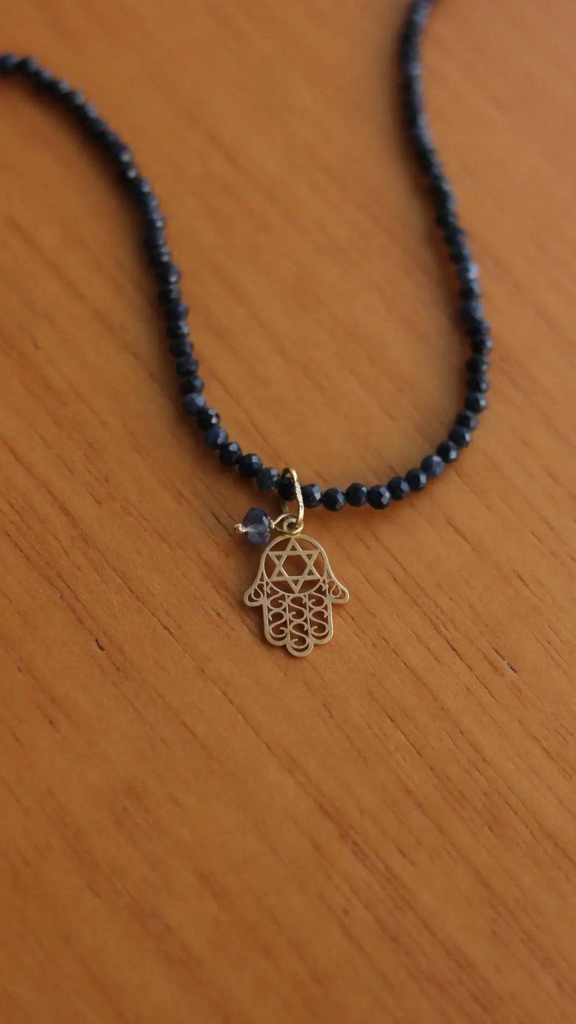 Pingente Patuá | Mão Fátima | Ouro 18k