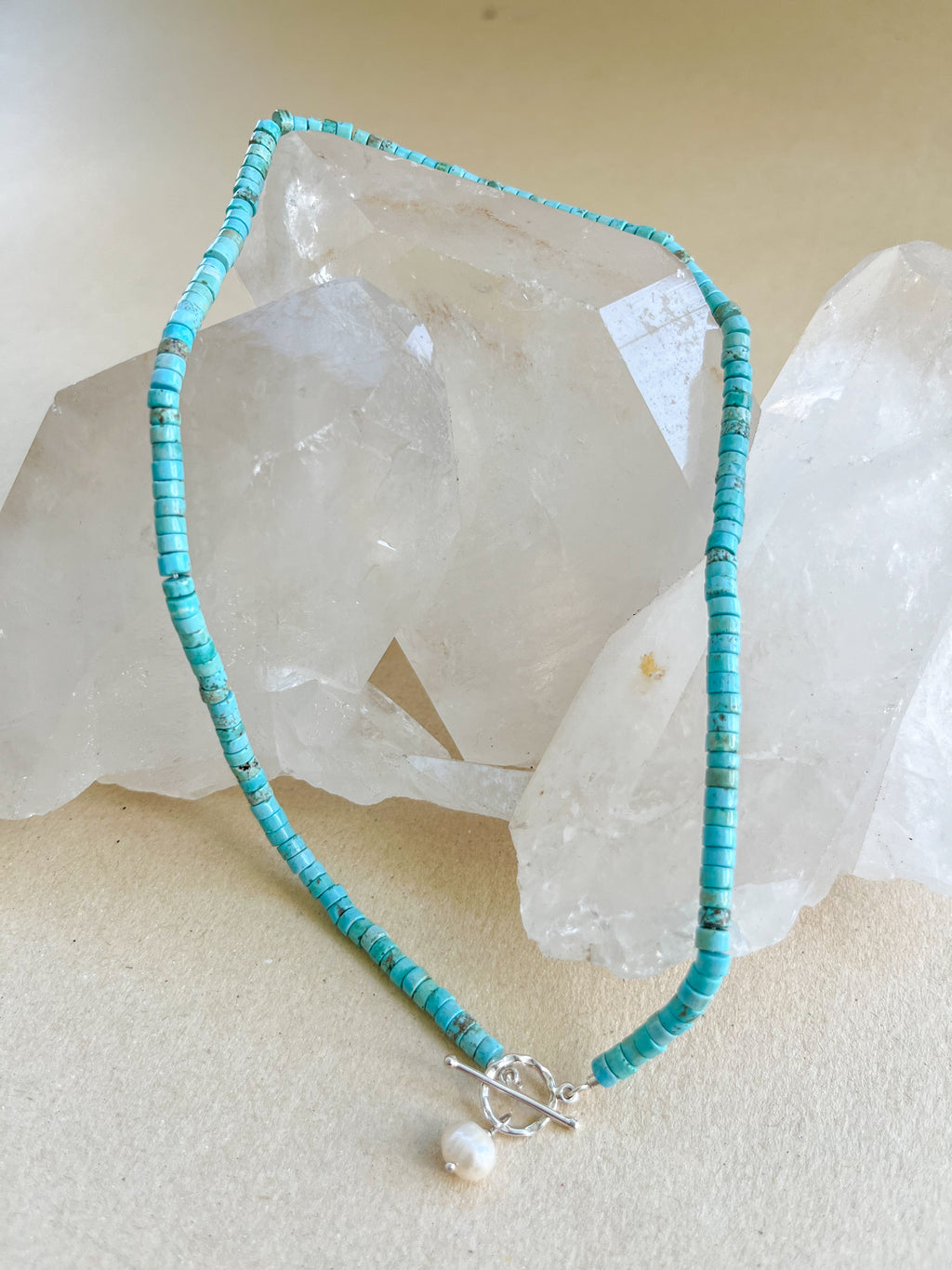 Colar Tulum | em Howlita | Prata 950