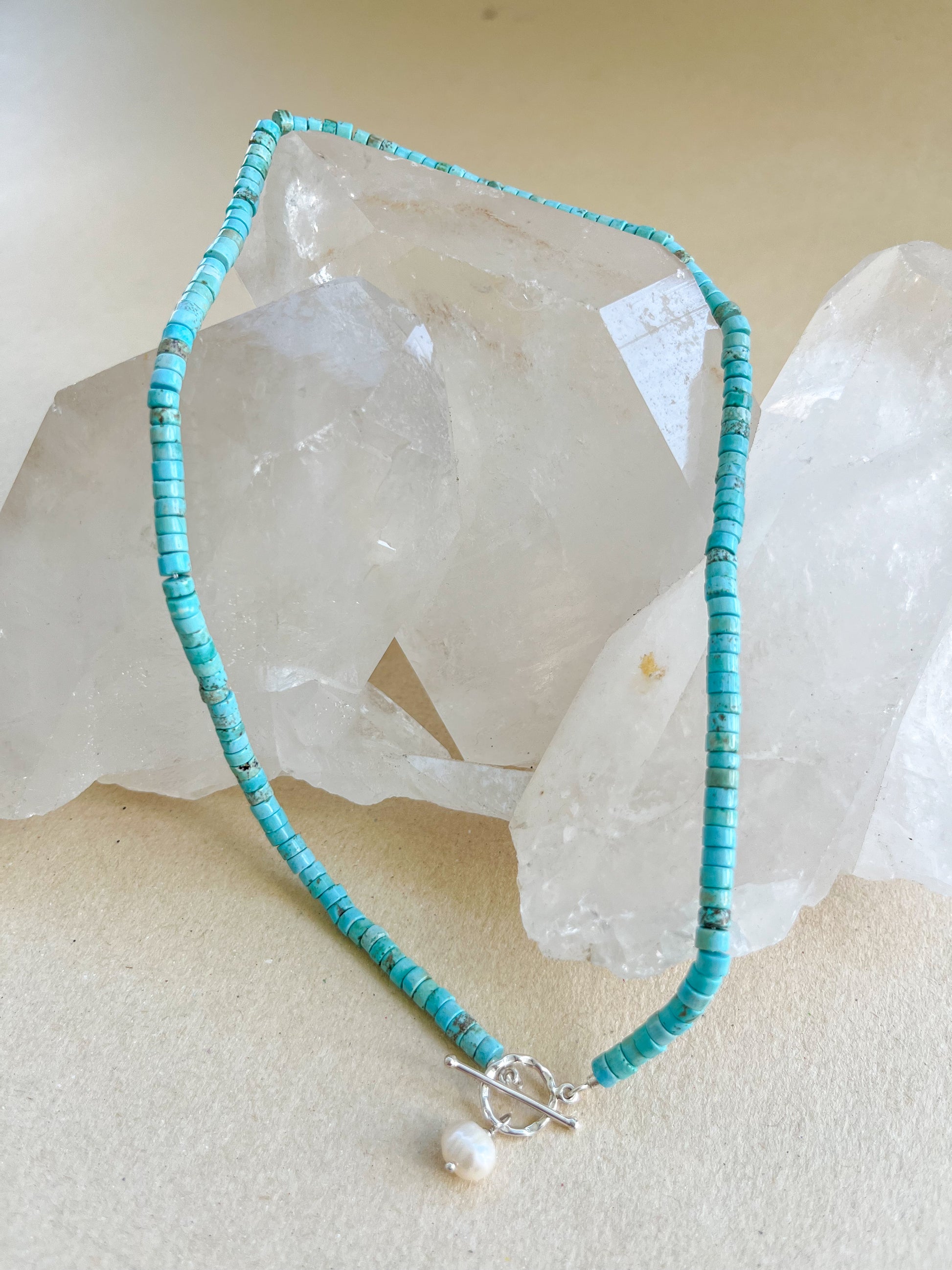 Colar Tulum | em Howlita | Prata 950