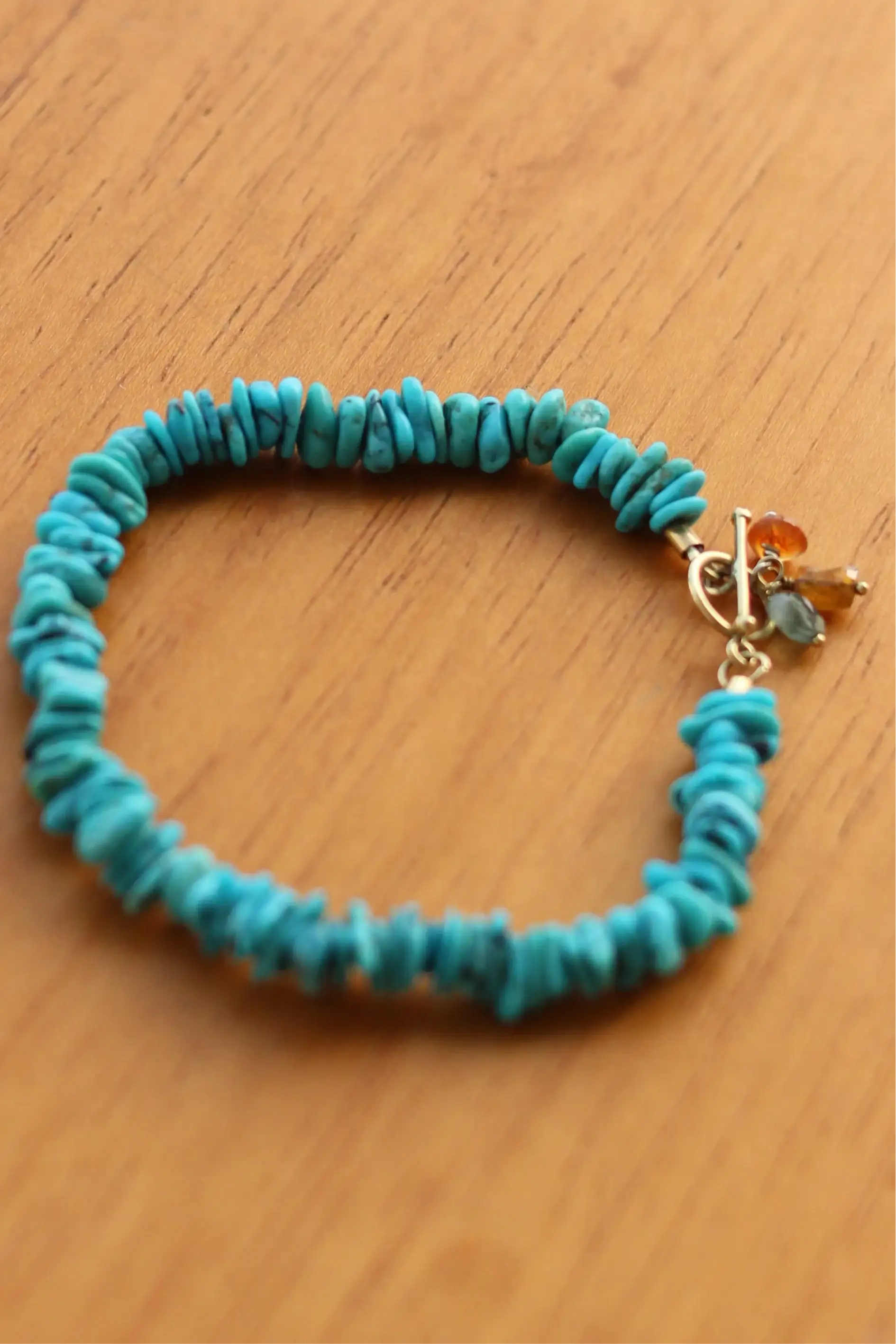 Pulseira Pierre | Turquesa linha ouro 18k