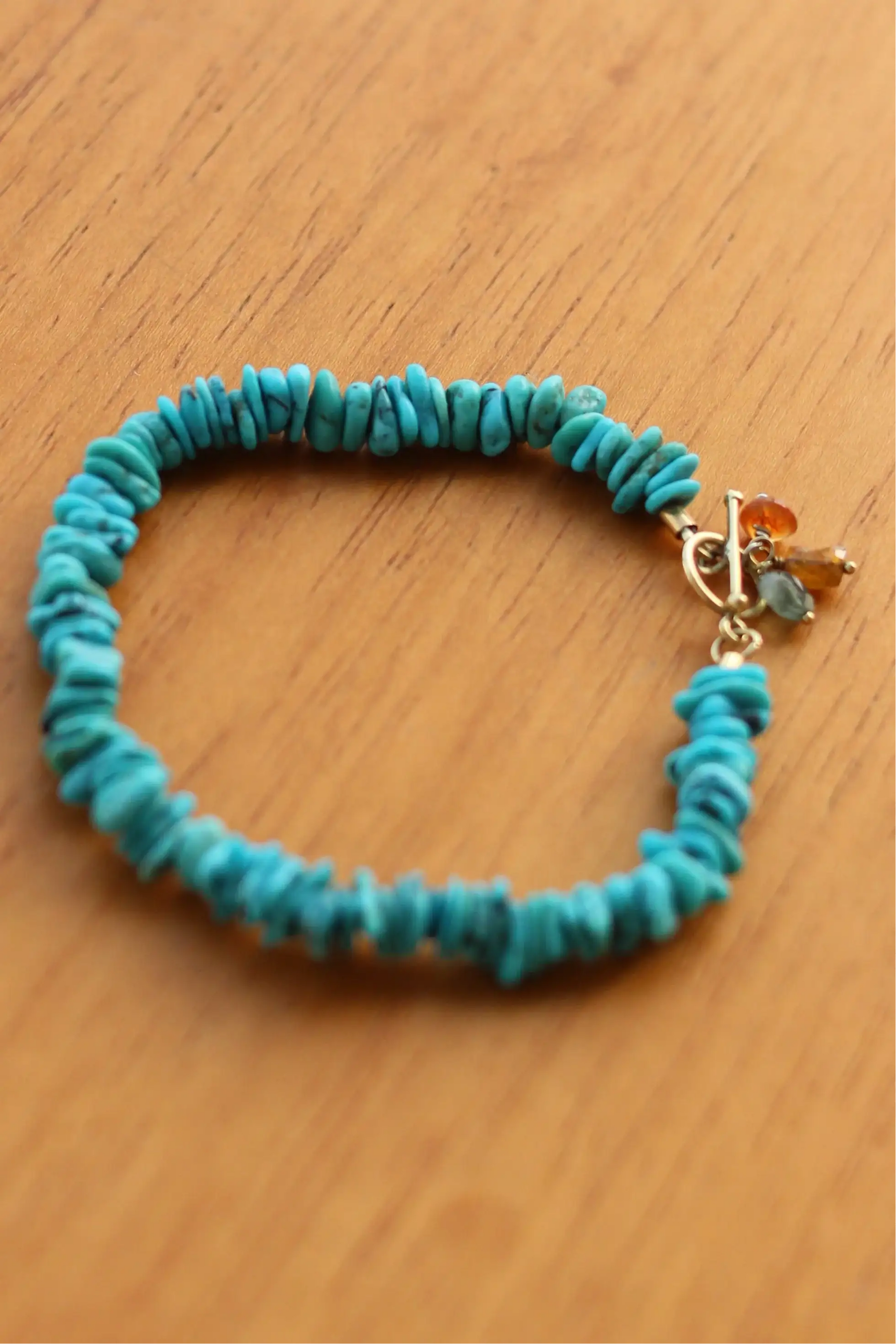 Pulseira Pierre | Turquesa linha ouro 18k