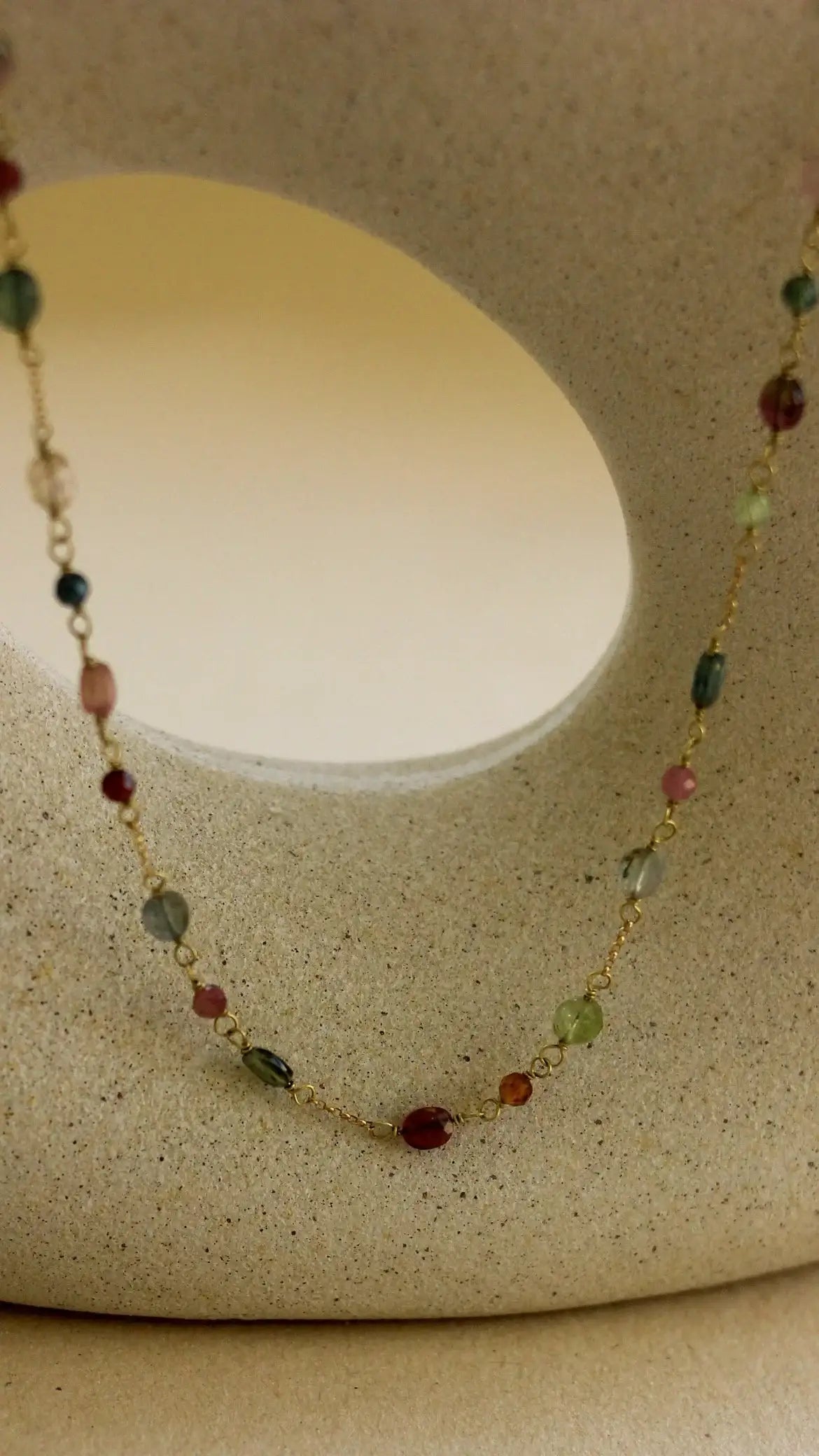 Colar Duda | Turmalinas Ouro 18k