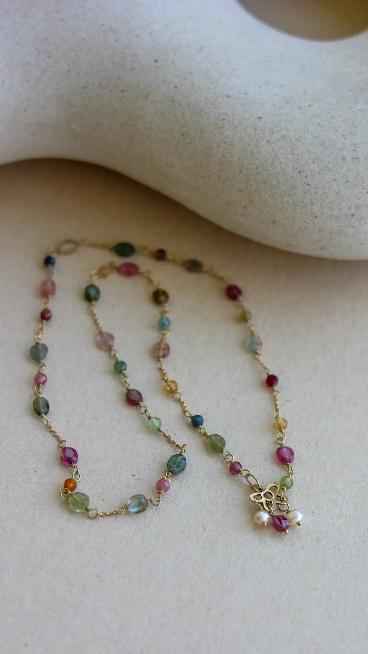 Colar Duda | Turmalinas Ouro 18k