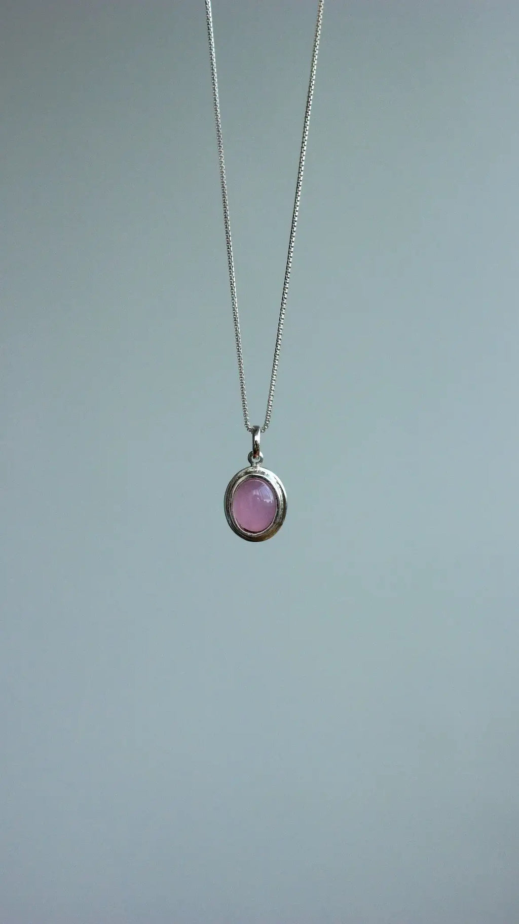 Pingente Quartzo Rosa | Linha Prata
