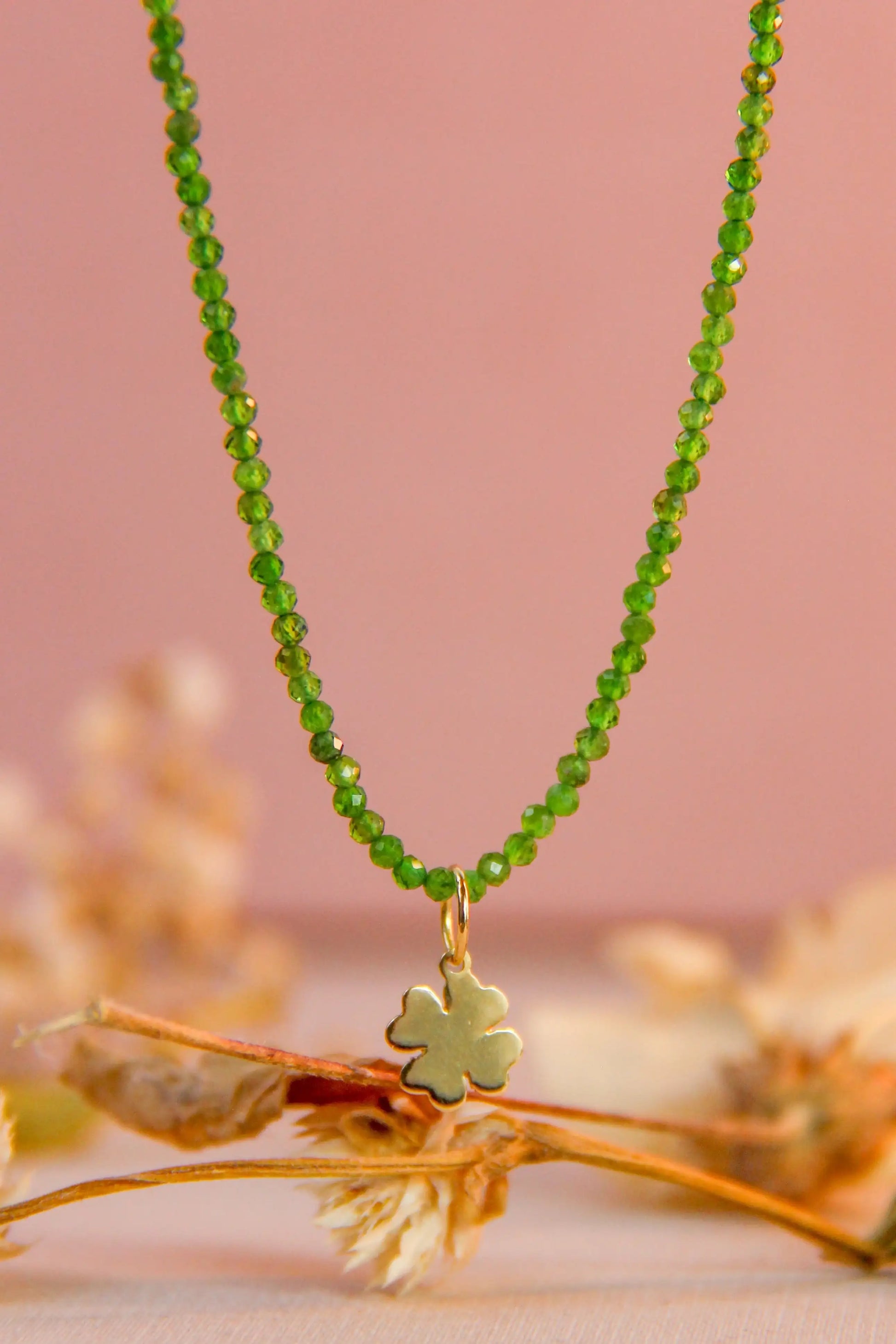 Colar Sorte Na vida | ouro 18k