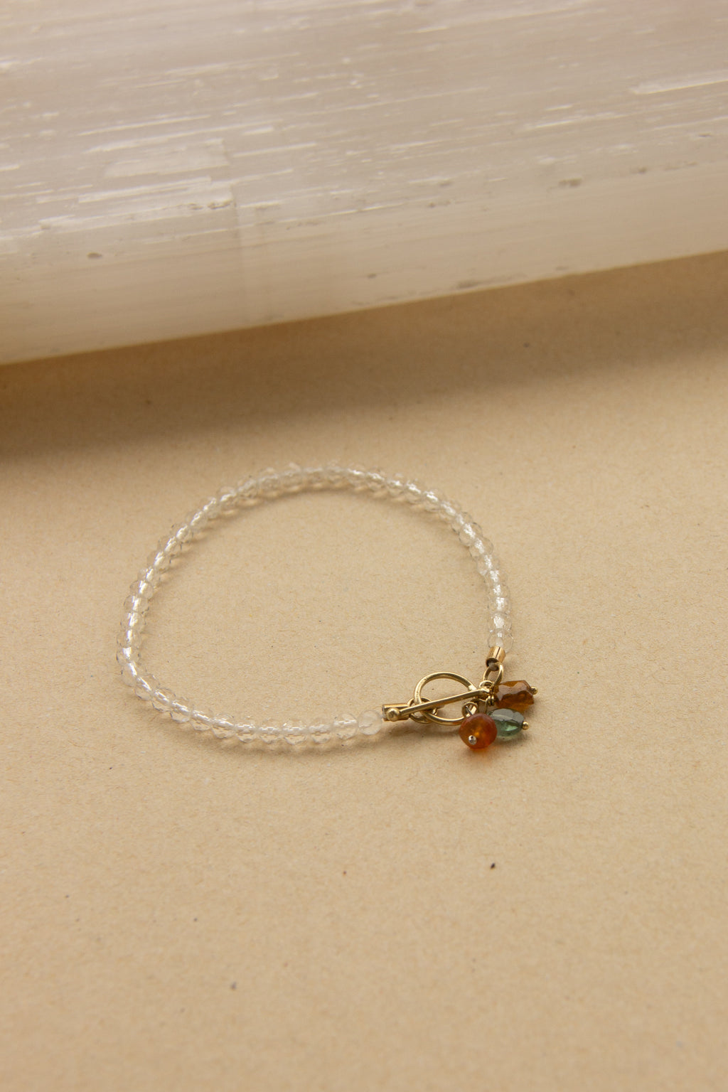 Pulseira Quartzo | Ouro 18k