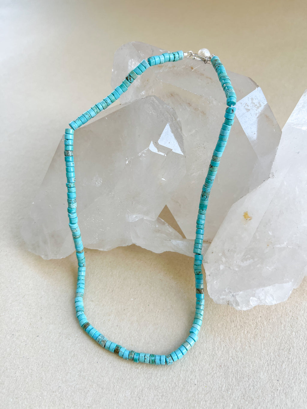 Colar Tulum | em Howlita | Prata 950