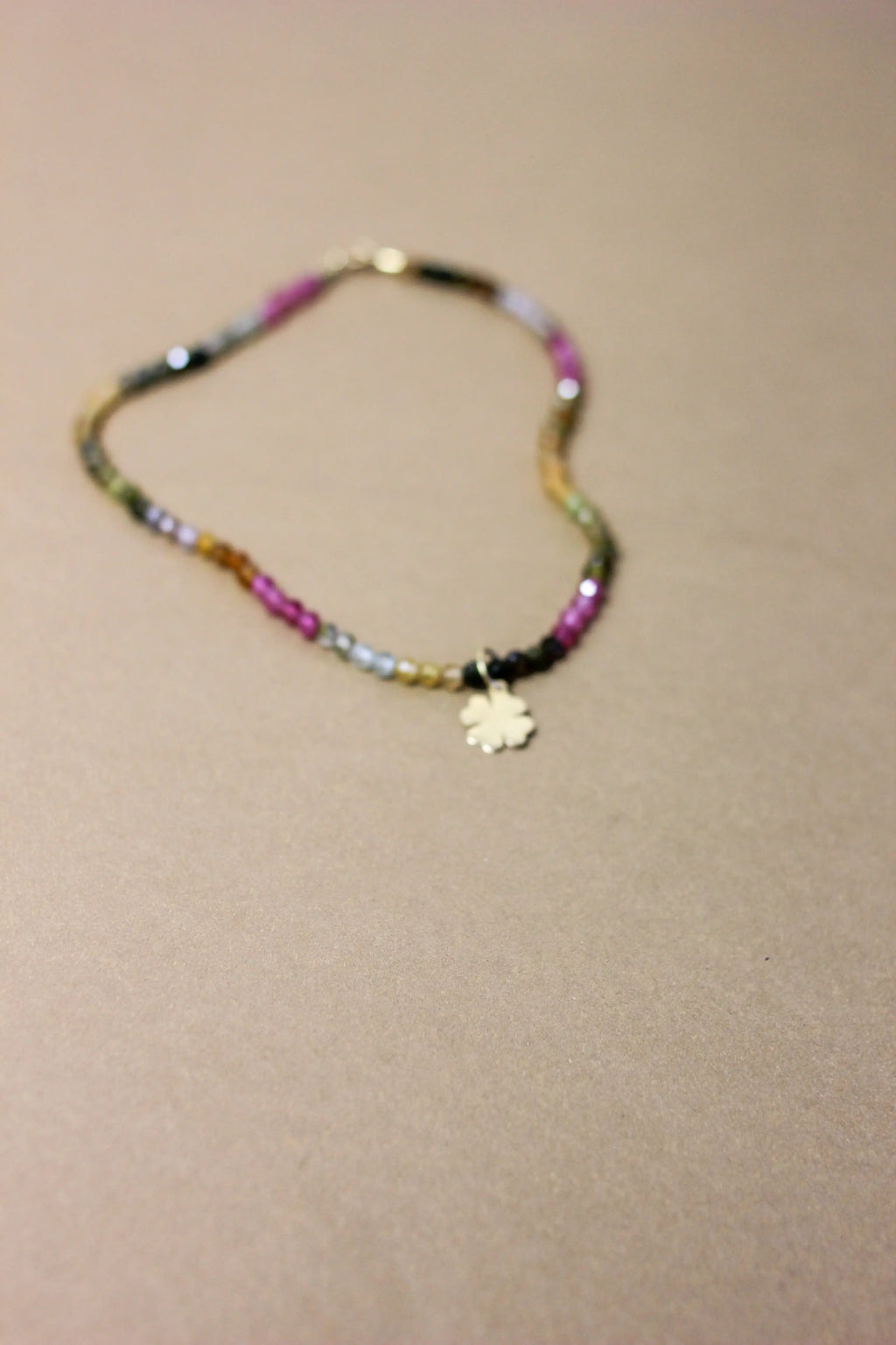 Tornozeleira Turmalina | Linha Ouro 18k