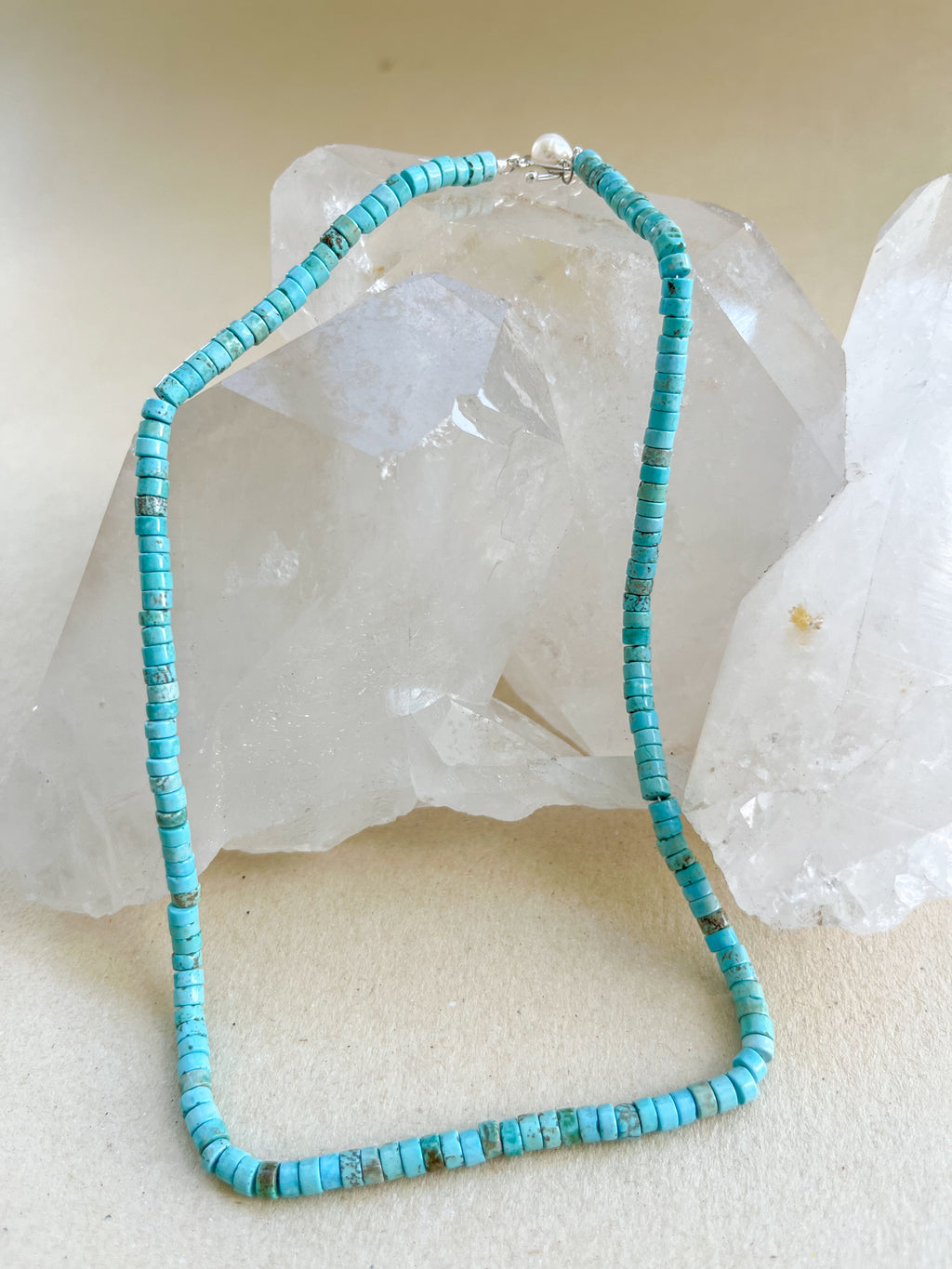 Colar Tulum | em Howlita | Prata 950