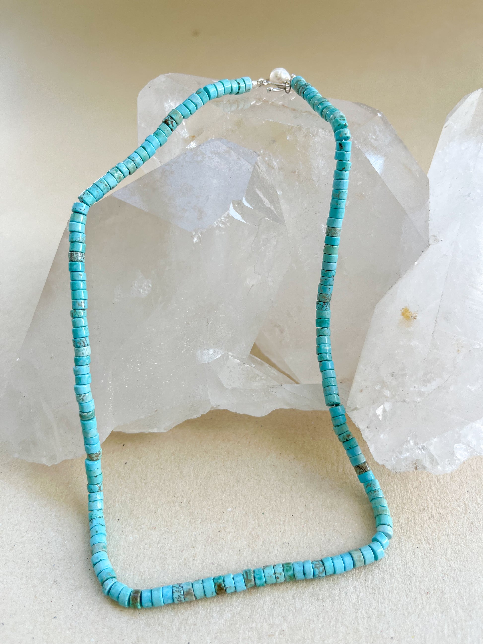 Colar Tulum | em Howlita | Prata 950