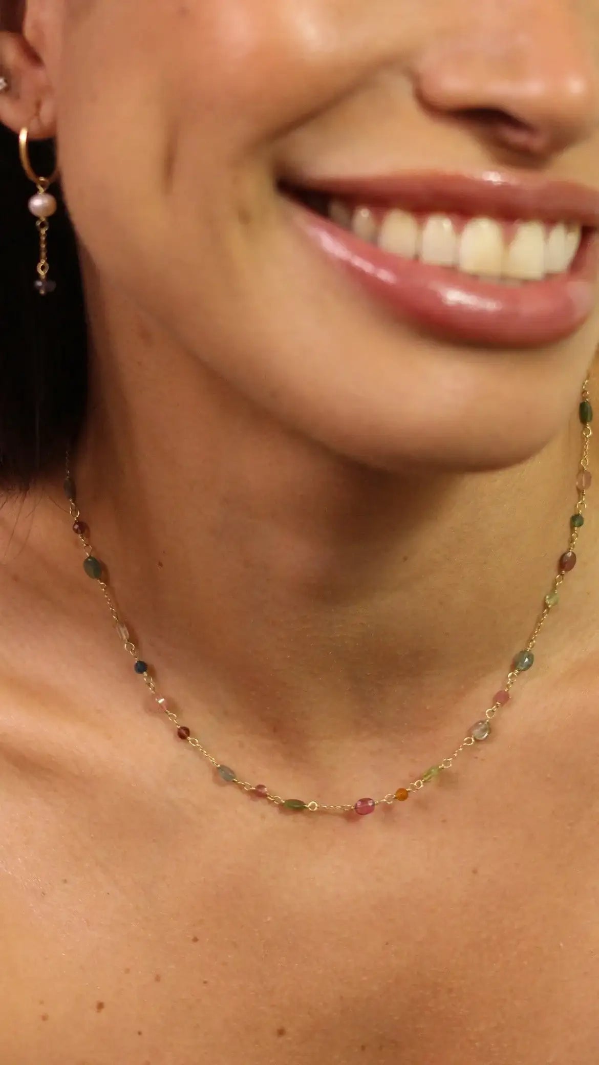 Colar Duda | Turmalinas Ouro 18k