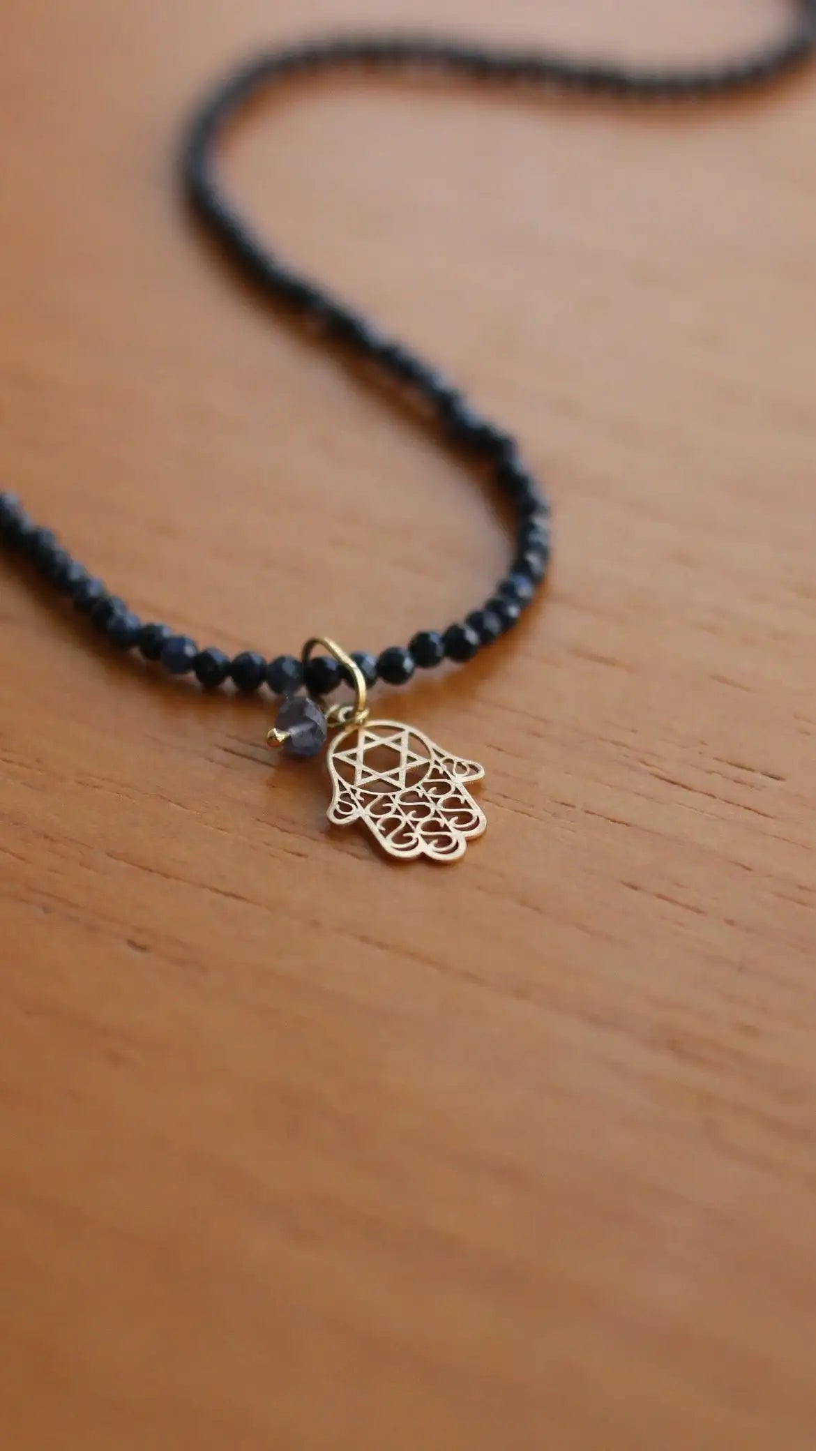 Pingente Patuá | Mão Fátima | Ouro 18k