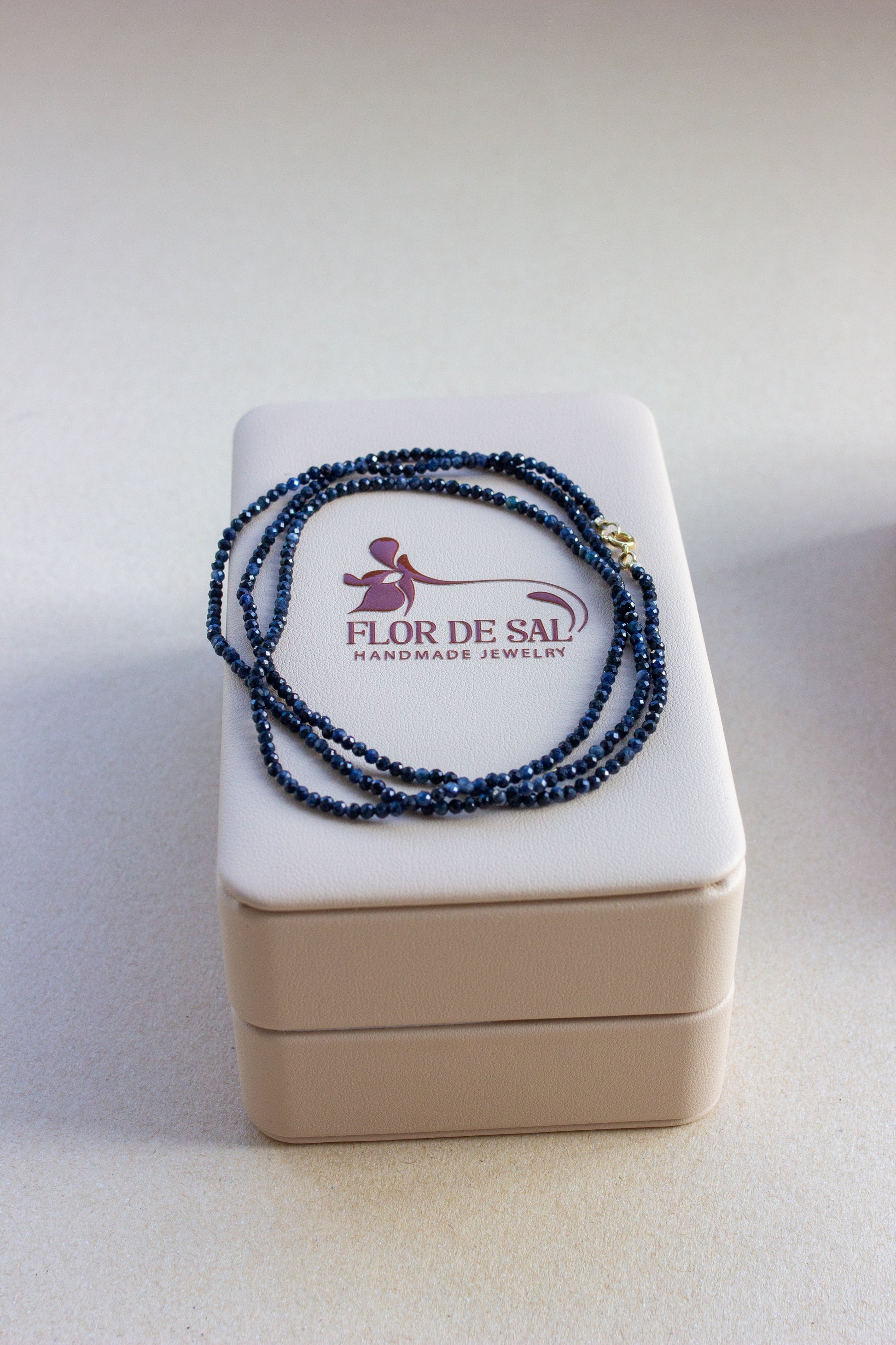 Colar de Safira em Ouro 18k