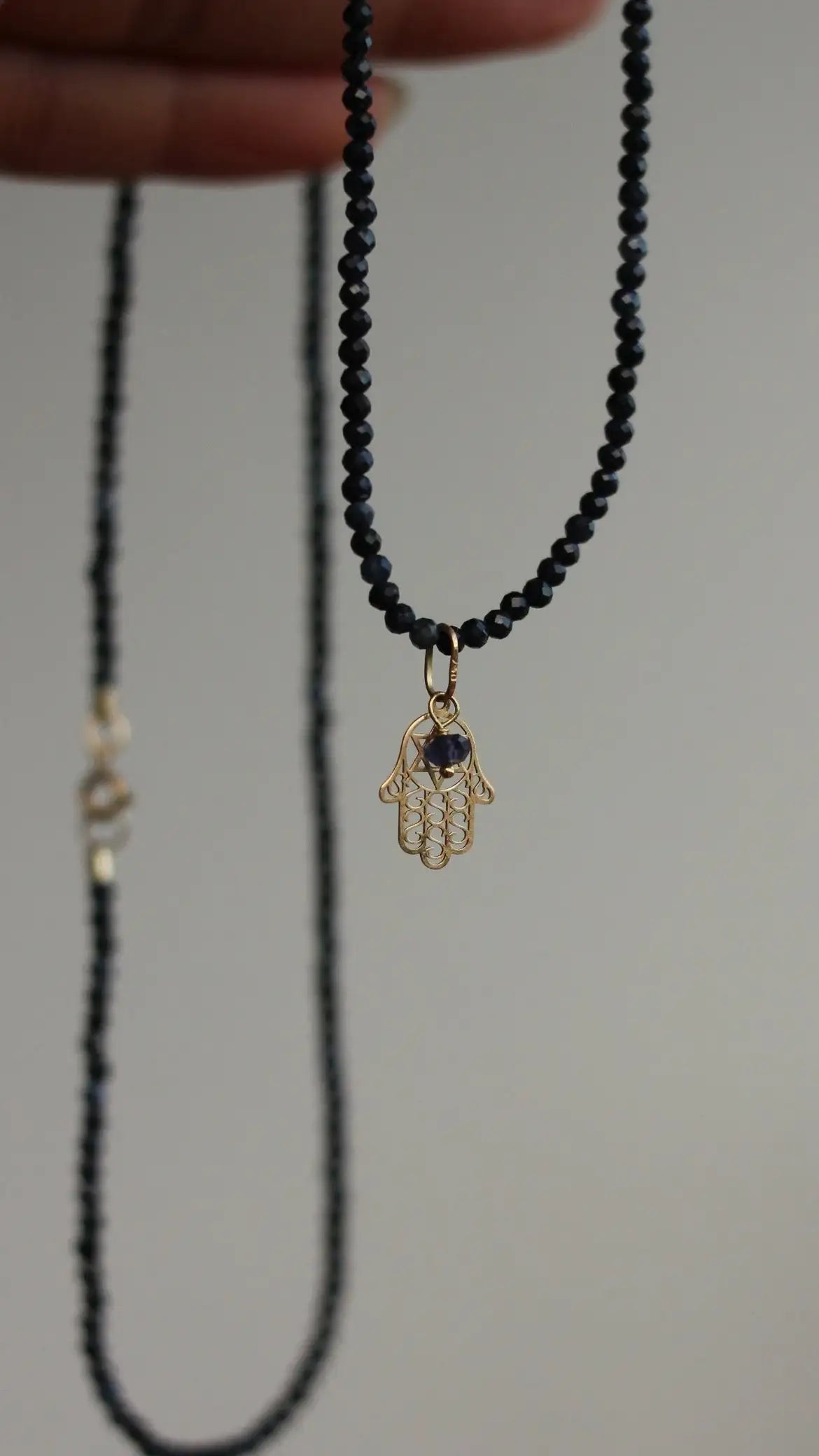 Pingente Patuá | Mão Fátima | Ouro 18k