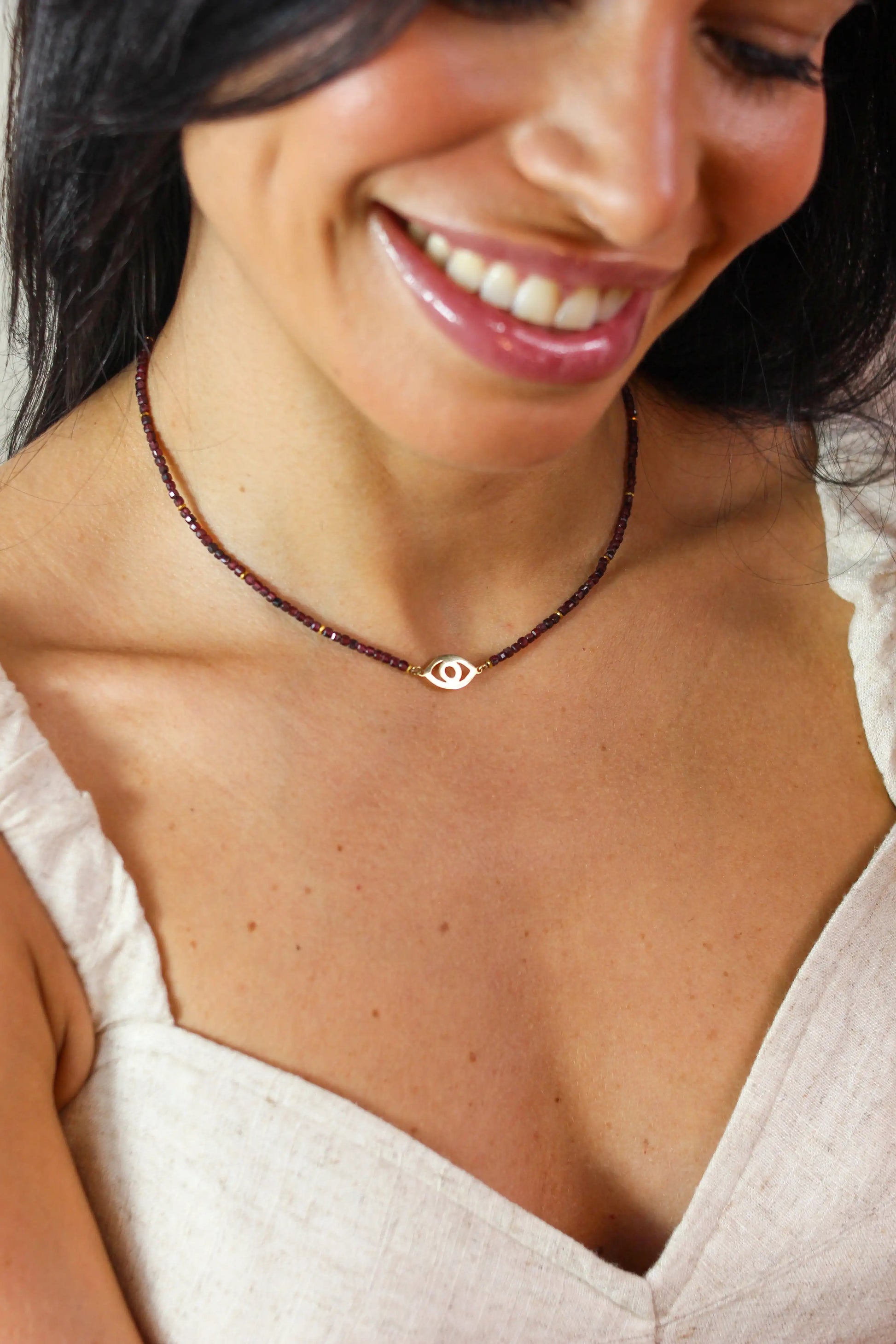 Colar Terceiro Olho | linha Ouro 18k