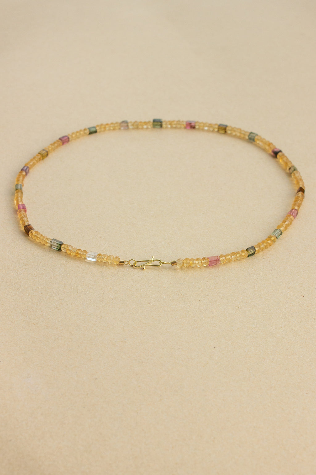 Colar Alegria | Citrinos & Turmalinas