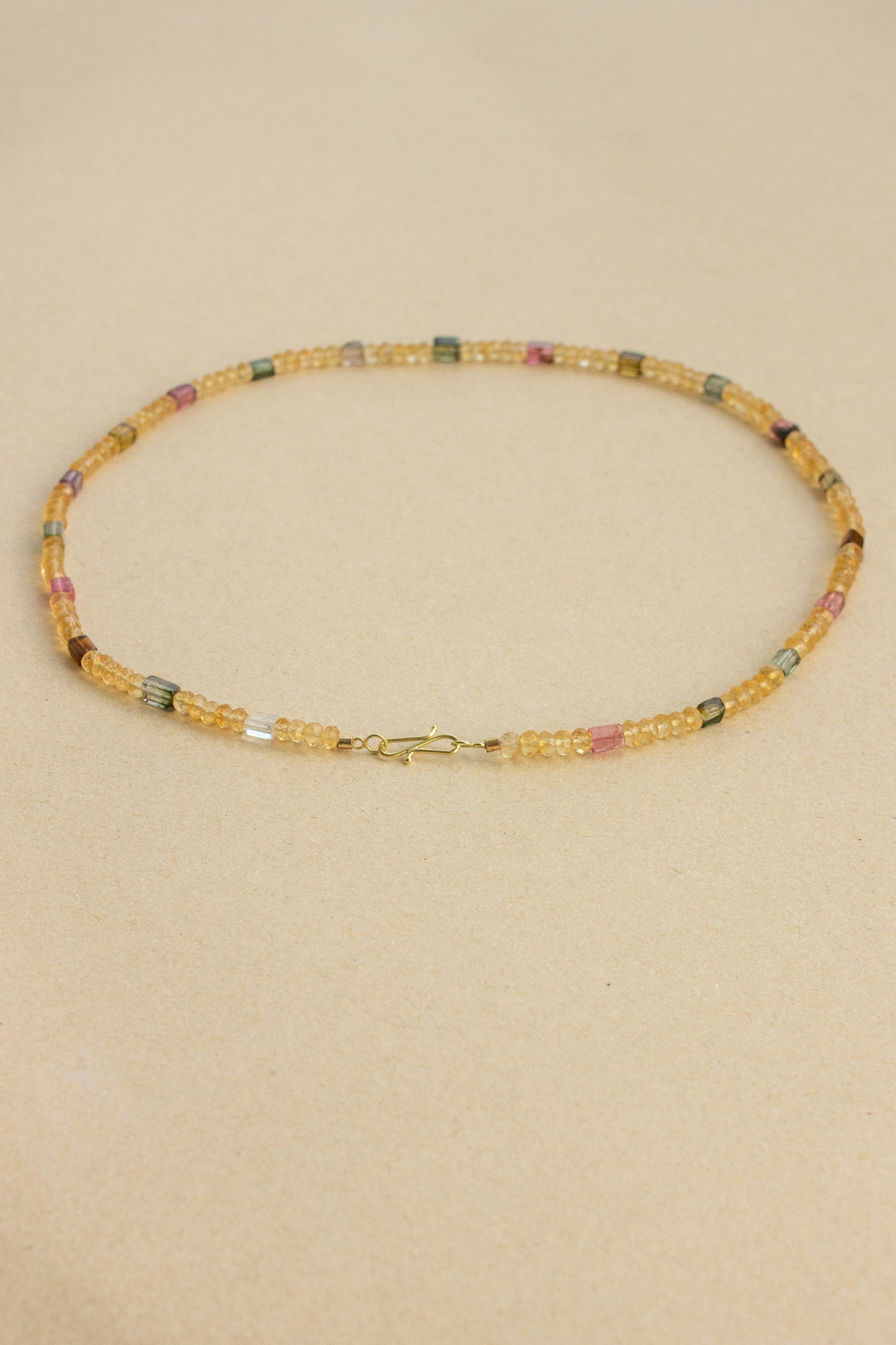 Colar Alegria | Citrinos & Turmalinas