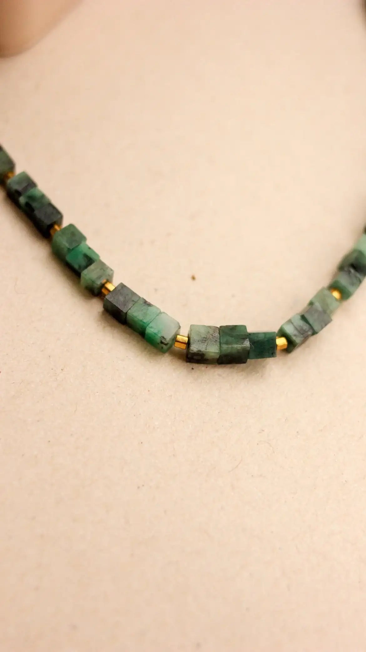Colar Seiva | Esmeraldas | Ouro 18k