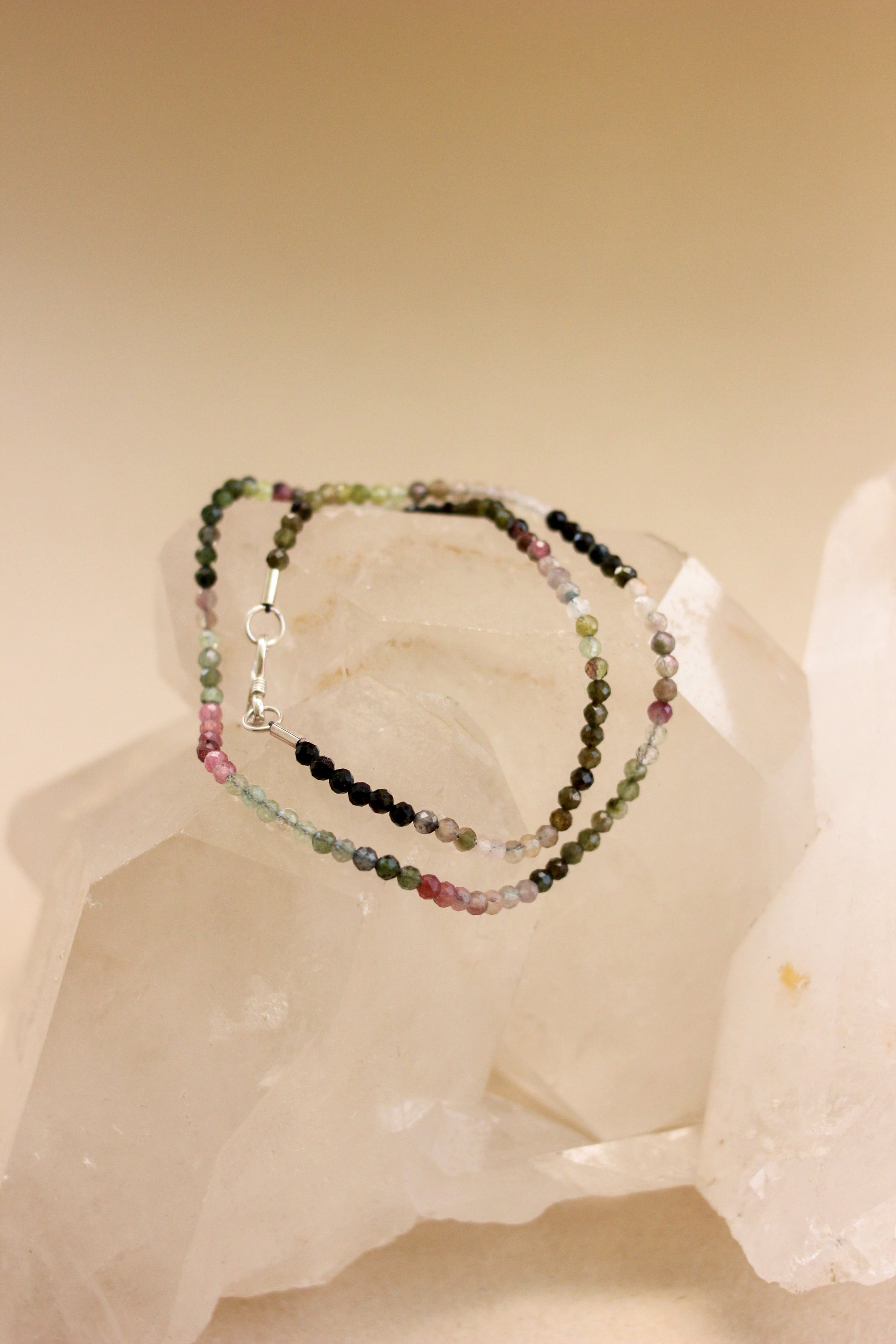 Colar Cleo | Turmalinas | Linha Prata