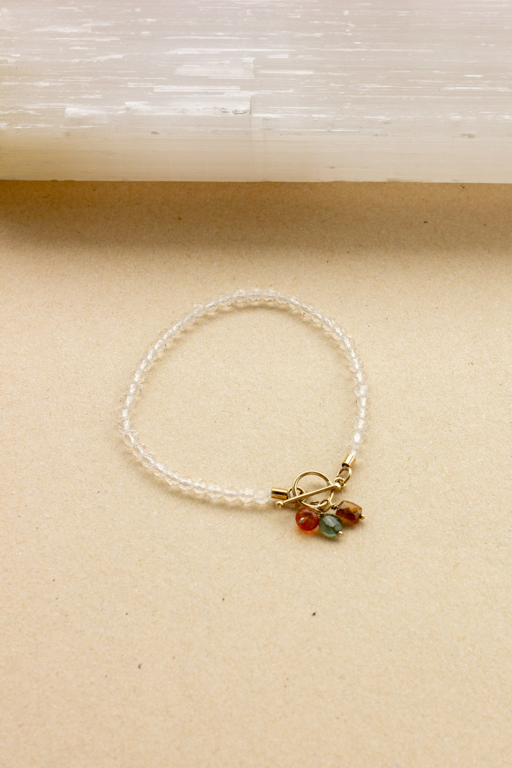 Pulseira Quartzo | Ouro 18k