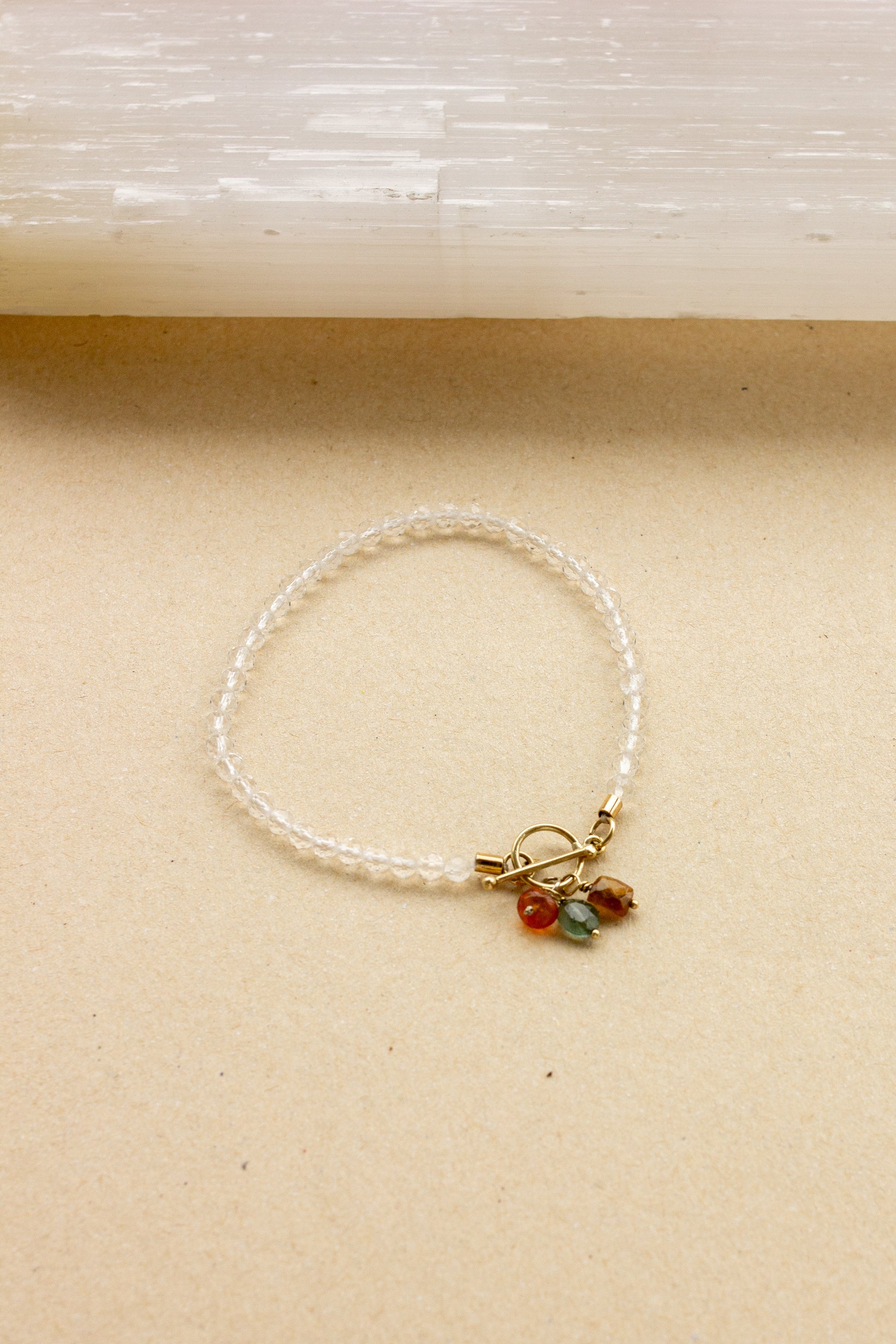 Pulseira Quartzo | Ouro 18k