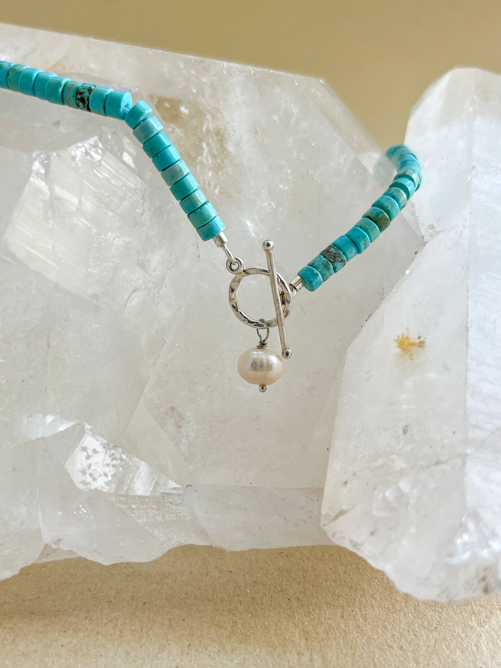 Colar Tulum | em Howlita | Prata 950