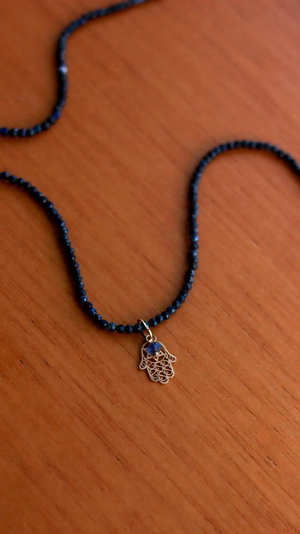 Colar de Safira em Ouro 18k