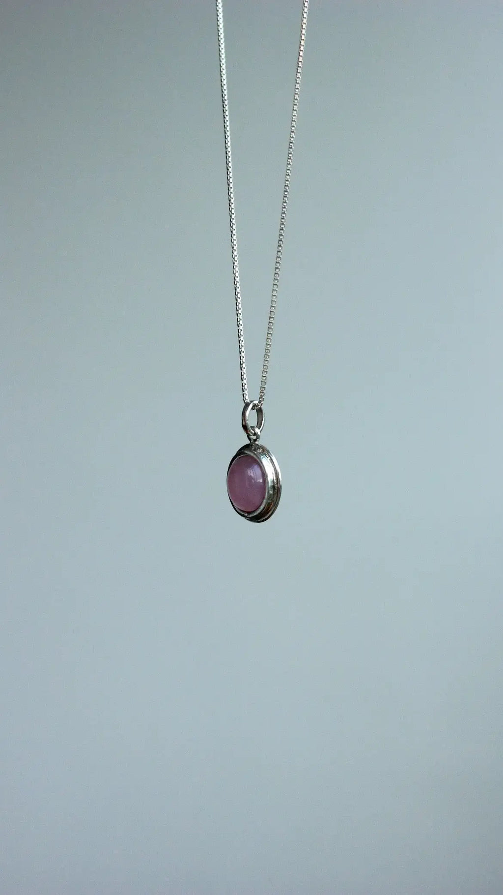 Pingente Quartzo Rosa | Linha Prata