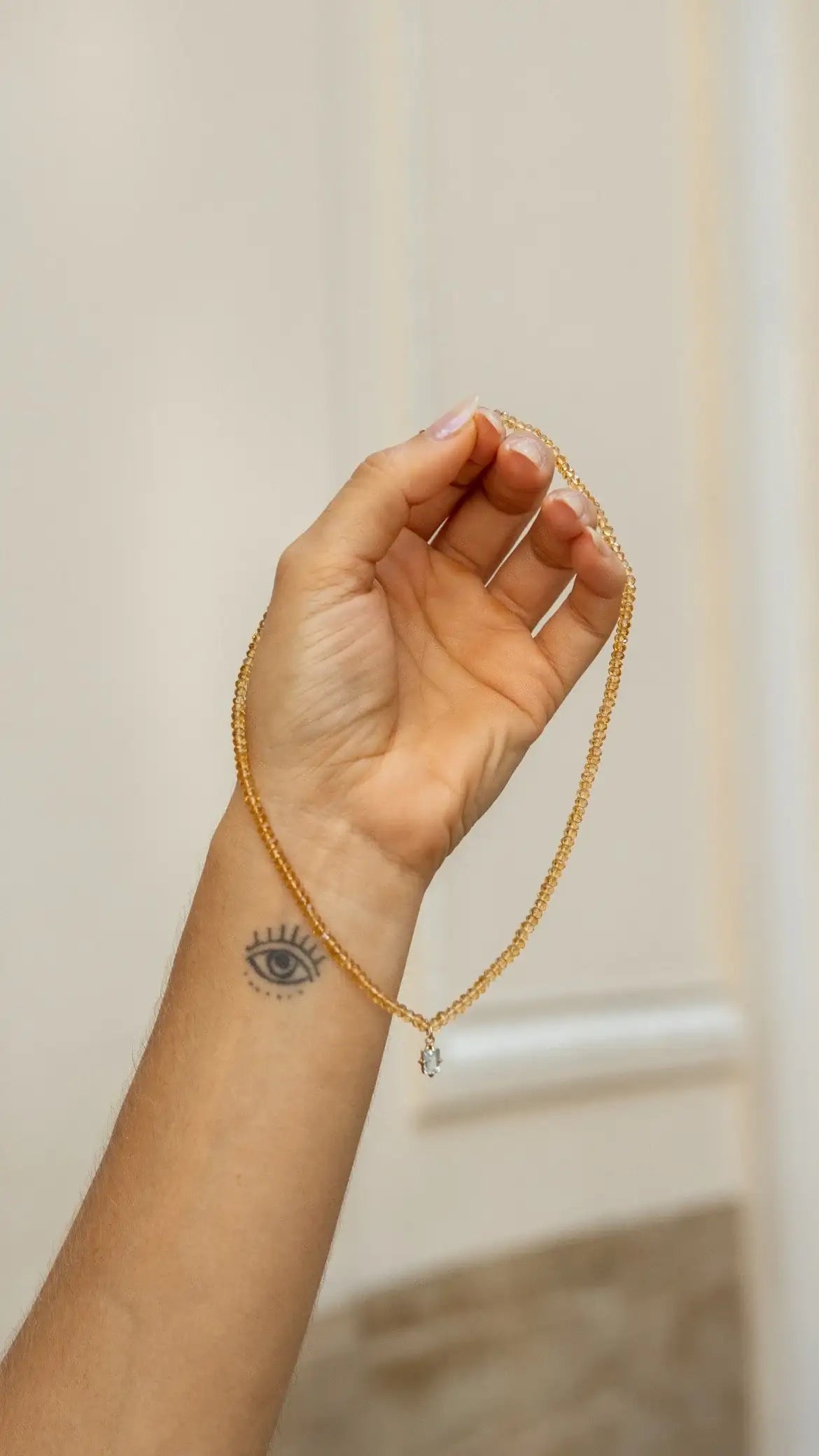 Colar Aurora | Citrinos & Topázio  | Linha Ouro 18k
